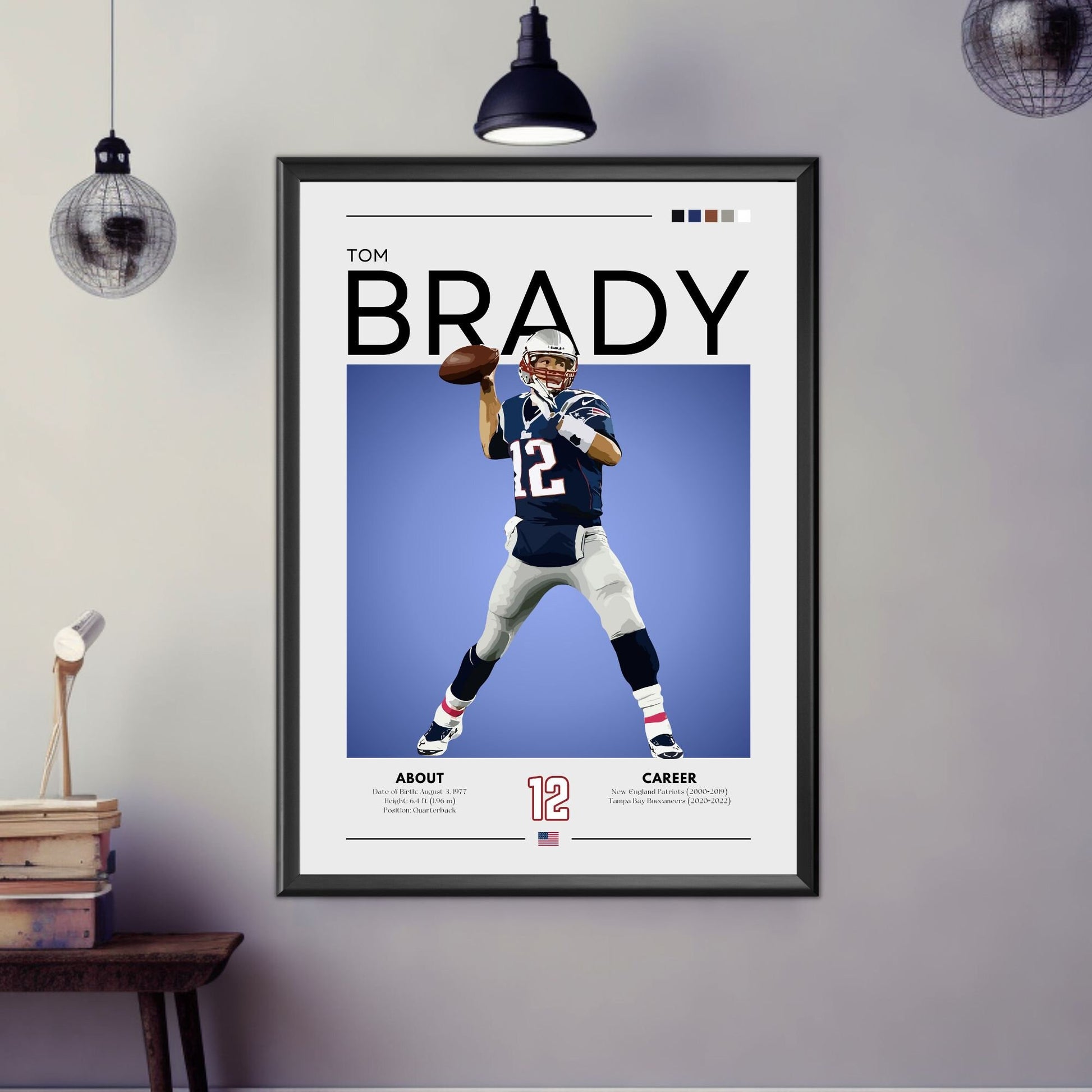 Tom Brady Poster