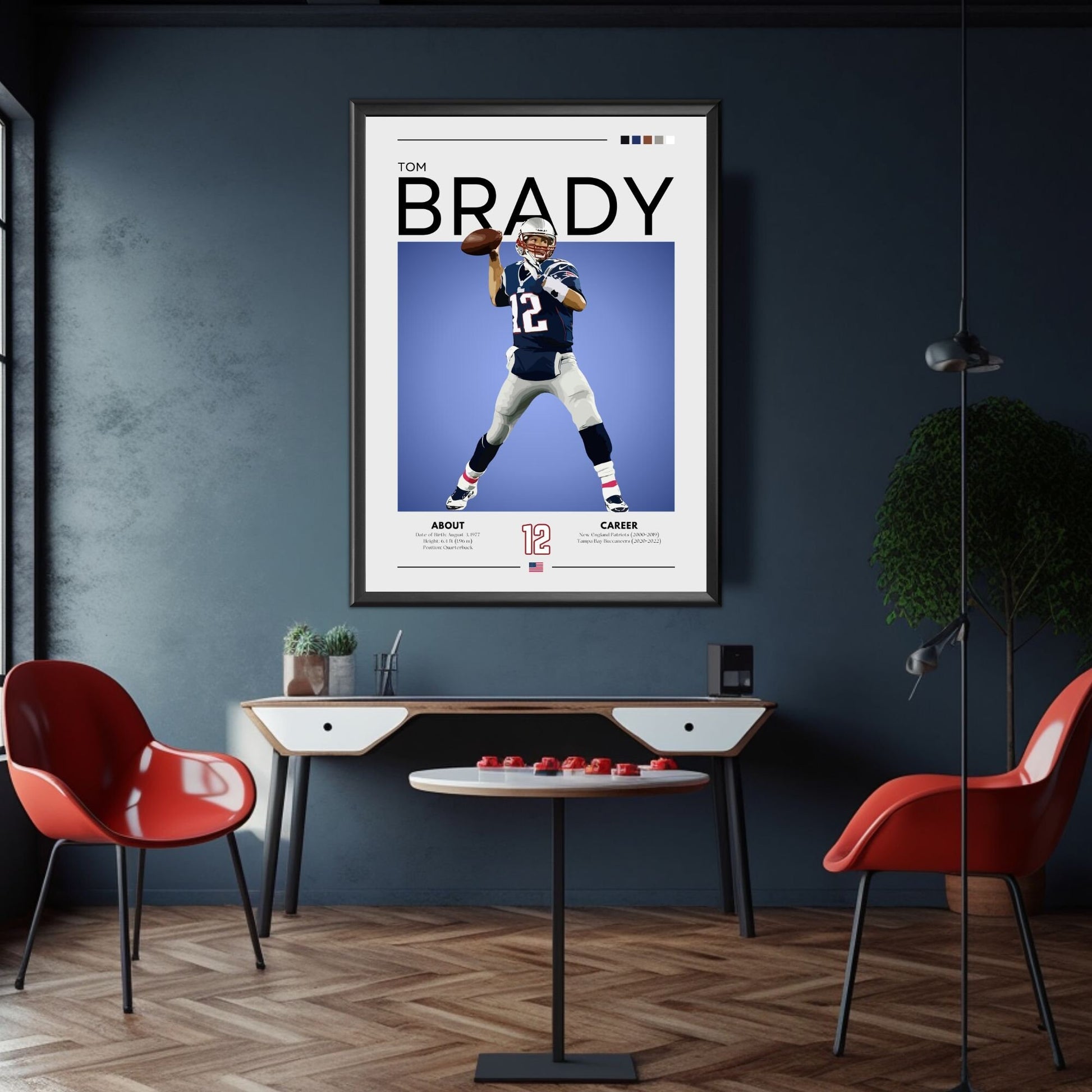 Tom Brady Poster