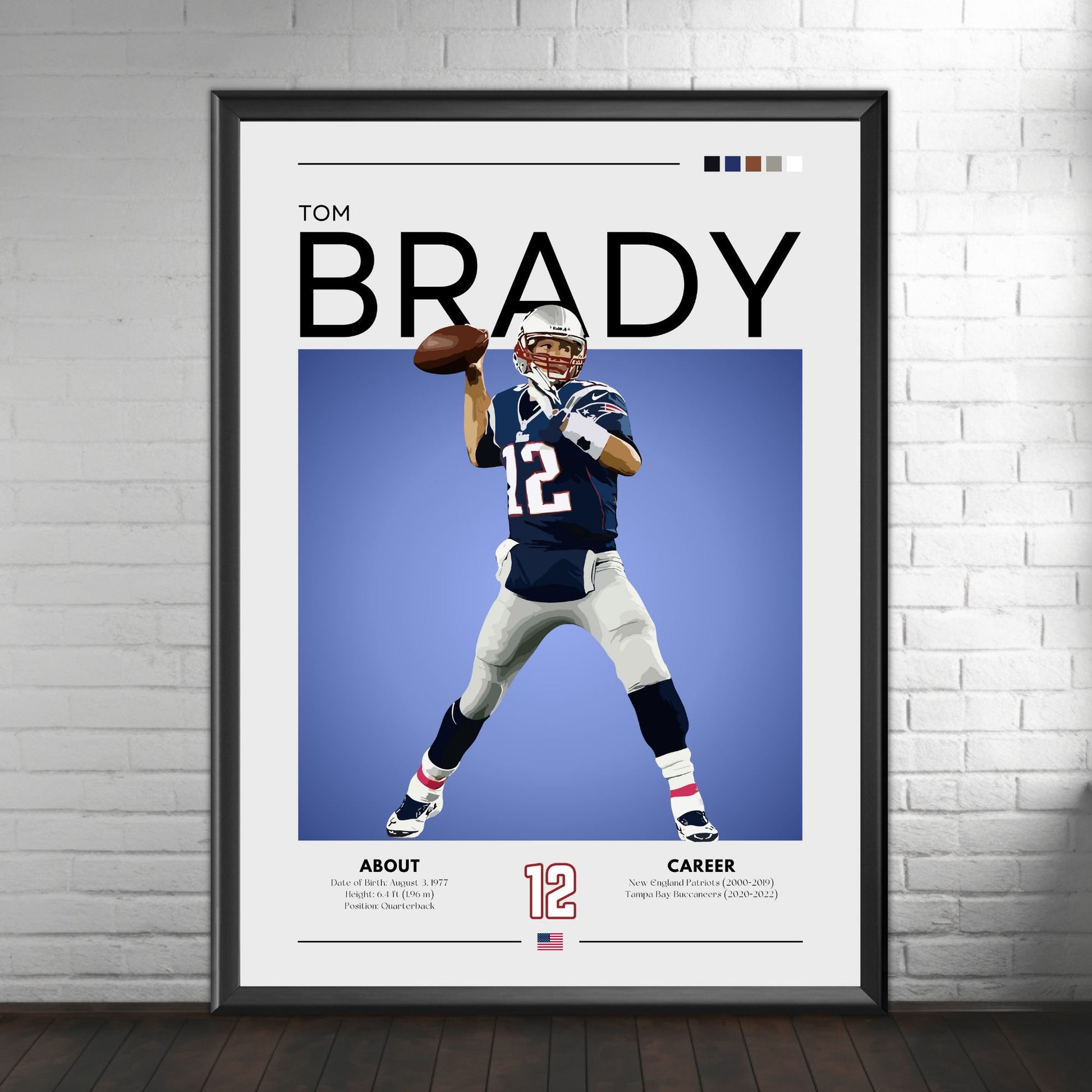 Tom Brady Poster