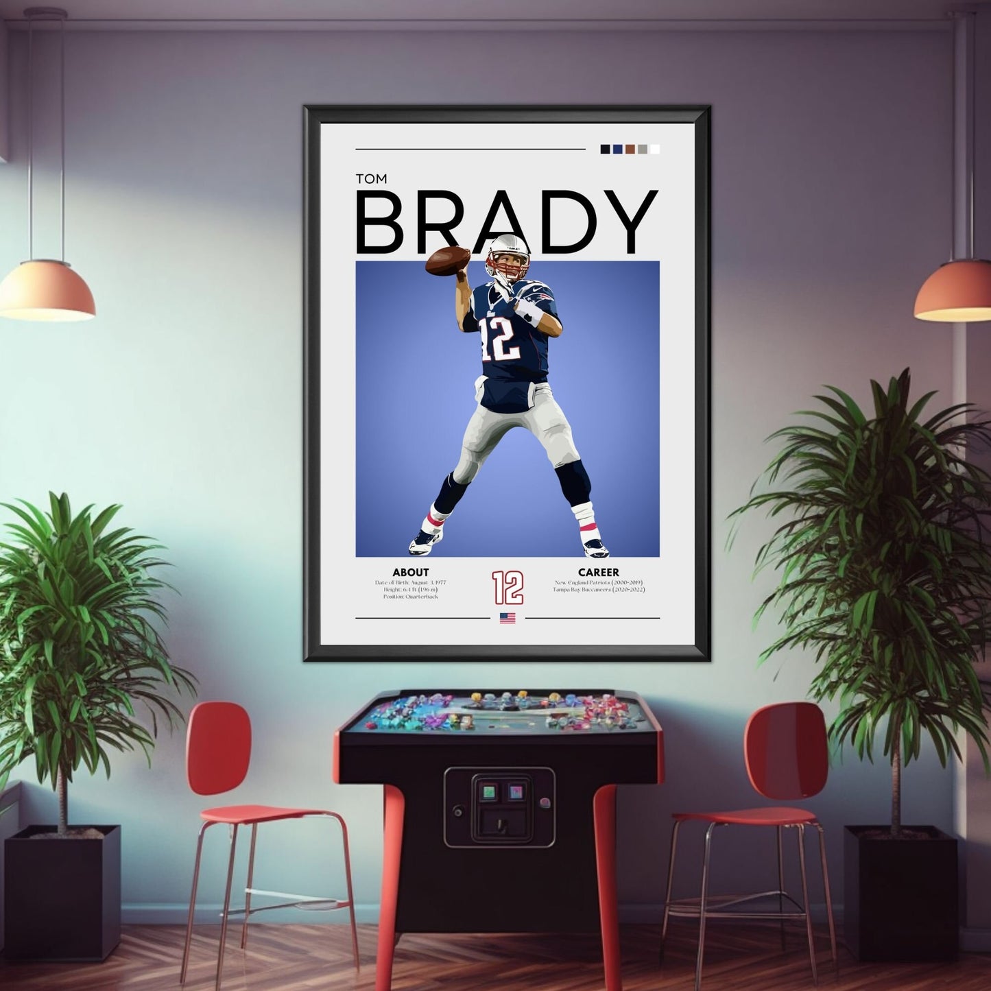 Tom Brady Poster