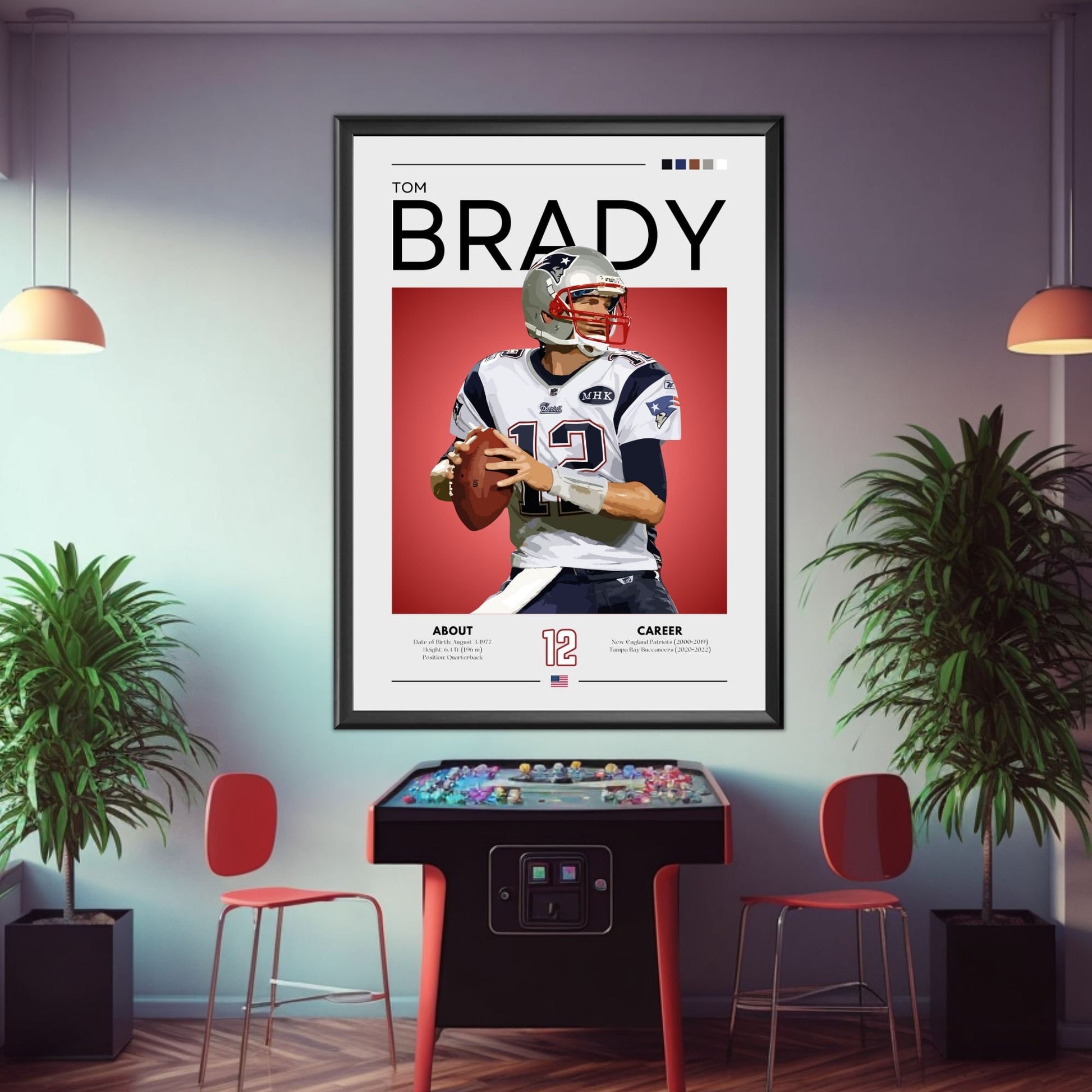 Tom Brady Poster