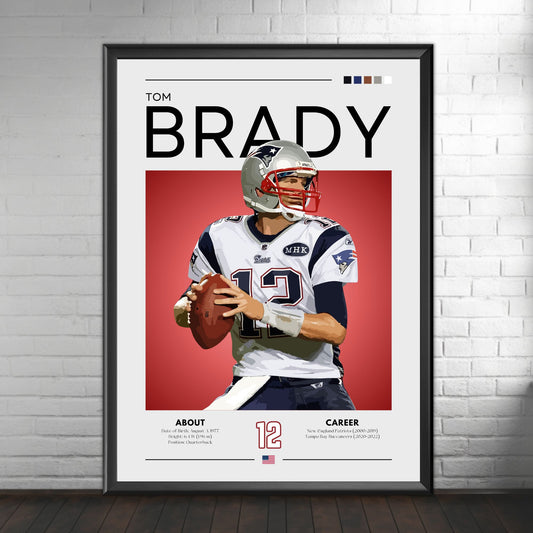 Tom Brady Poster