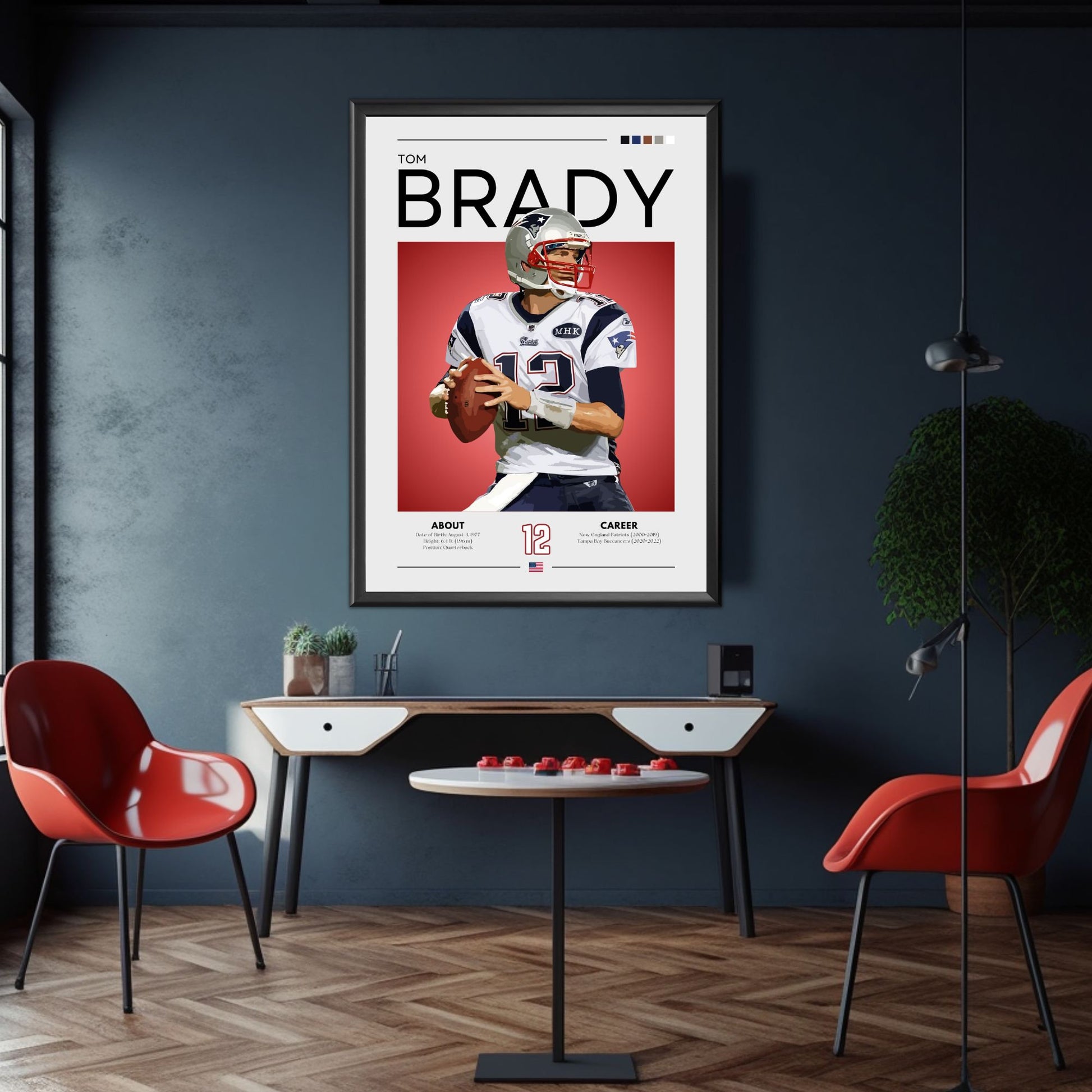 Tom Brady Poster