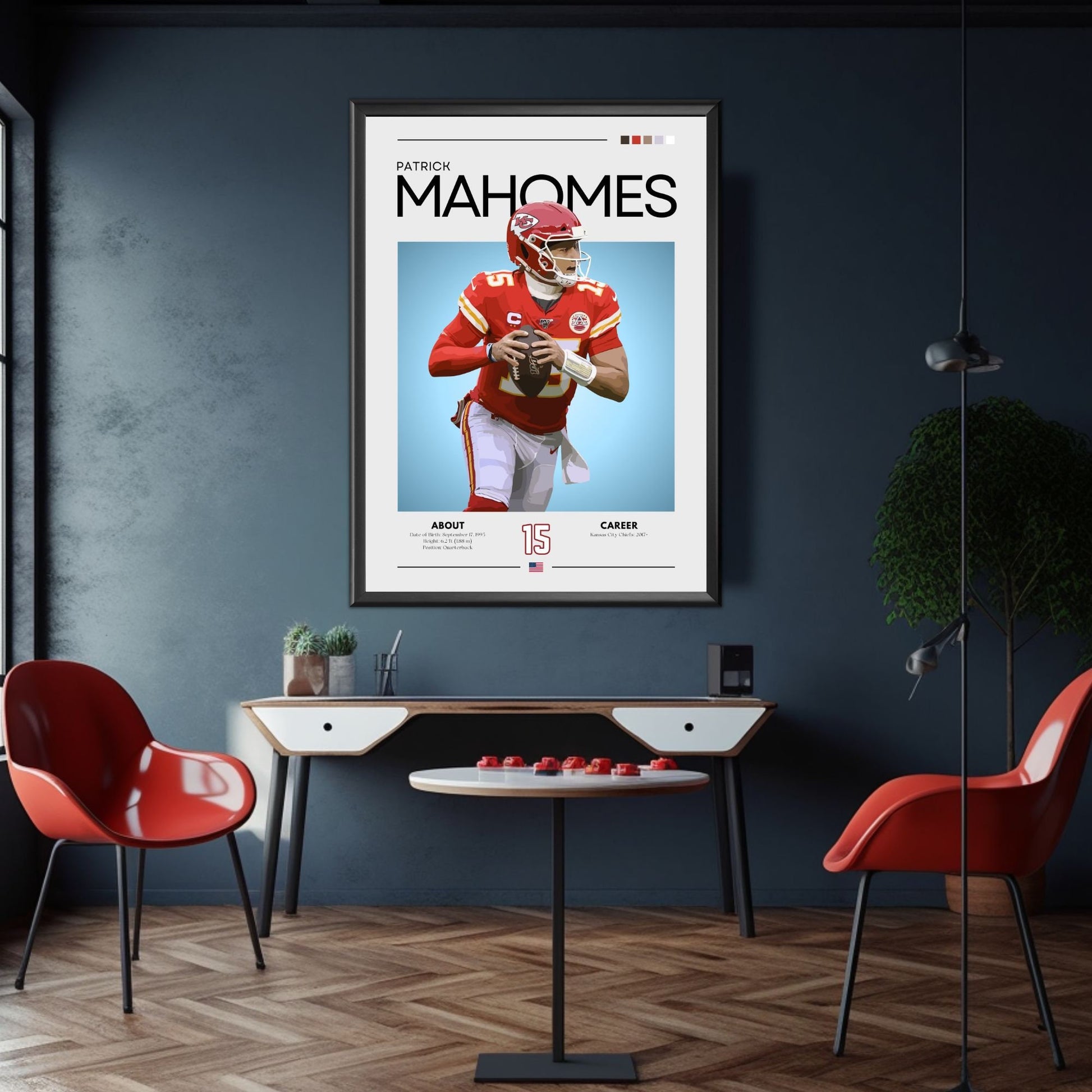 Patrick Mahomes poster