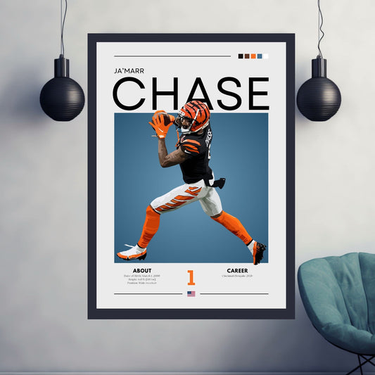 Ja&#39;Marr Chase poster