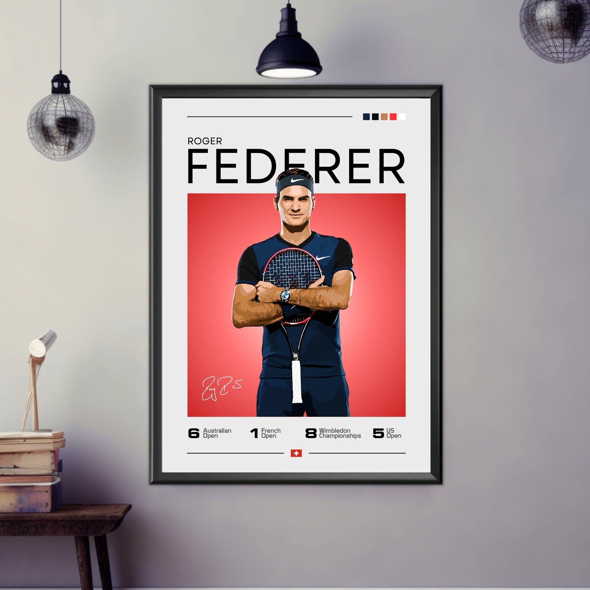 Roger Federer Print