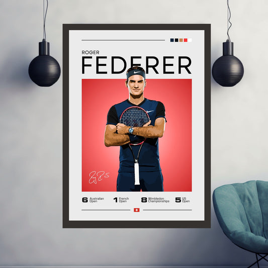 Roger Federer Print