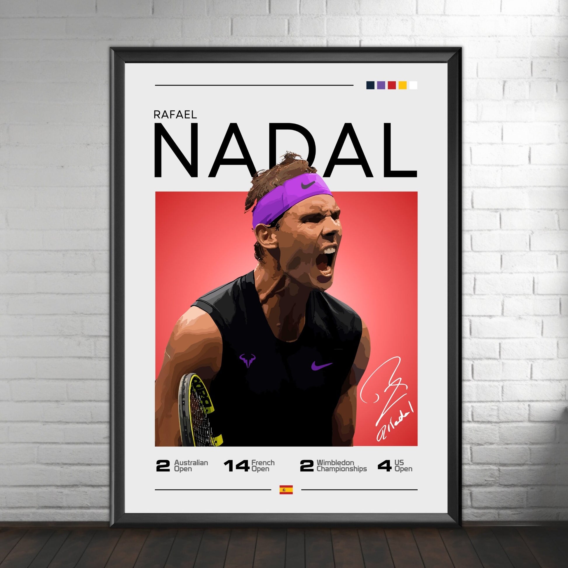 Rafael Nadal poster