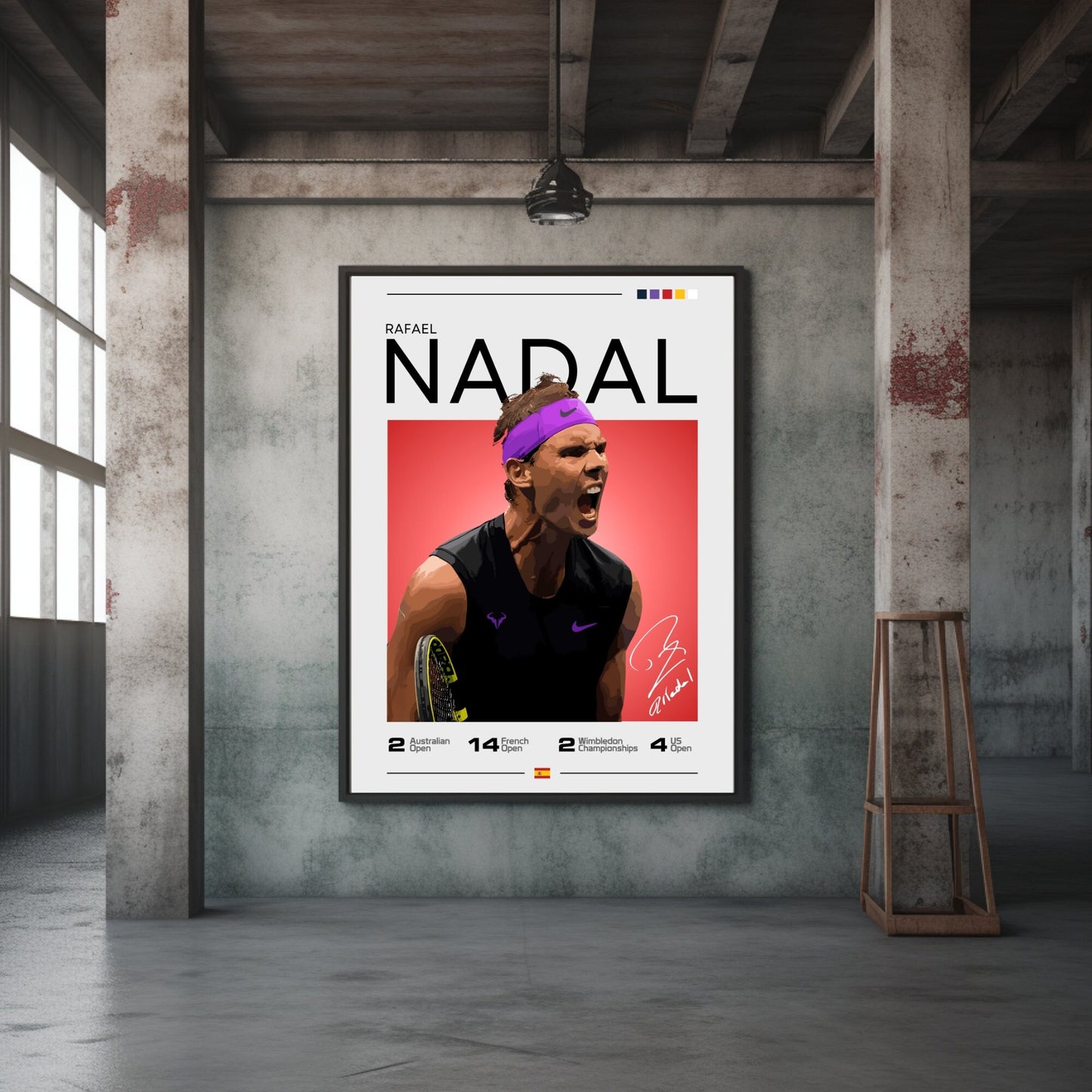 Rafael Nadal poster