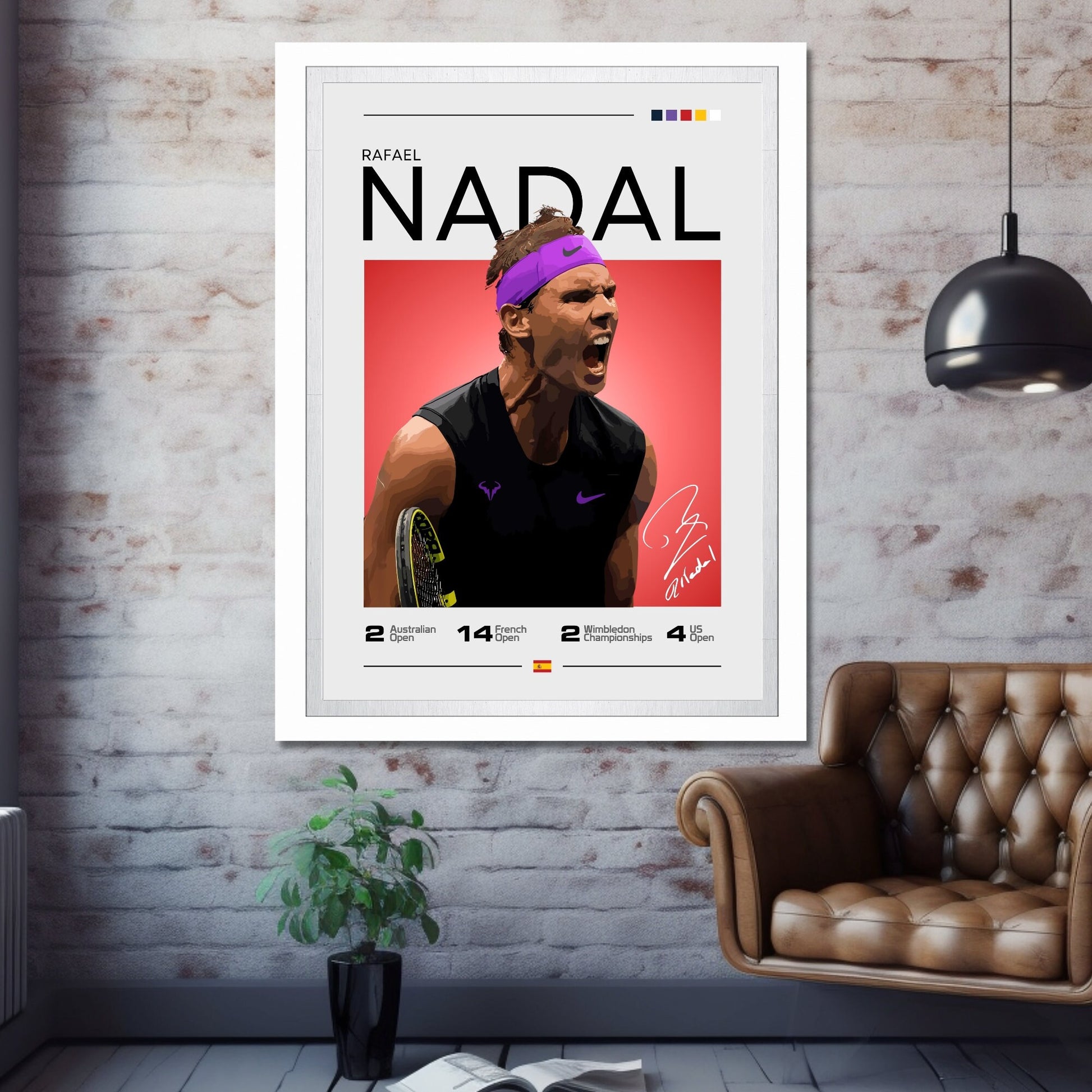 Rafael Nadal poster