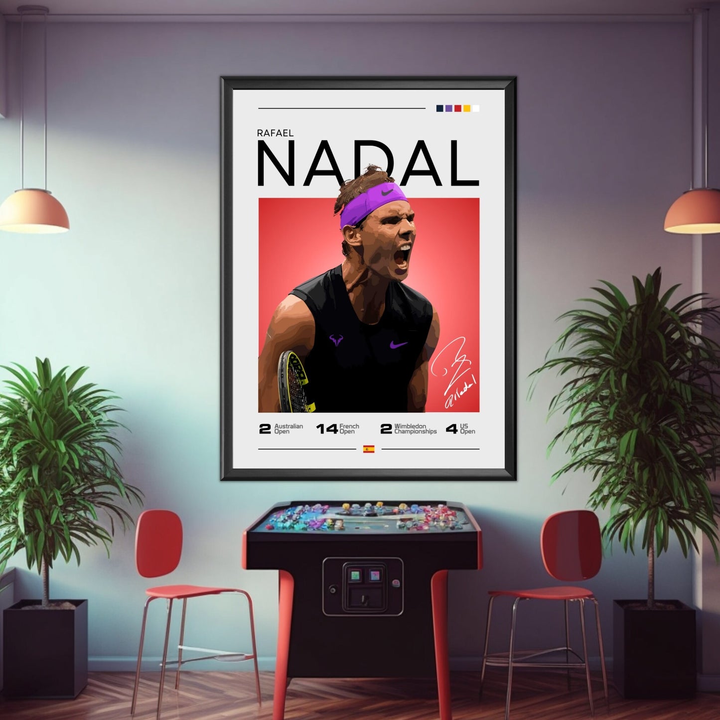 Rafael Nadal poster