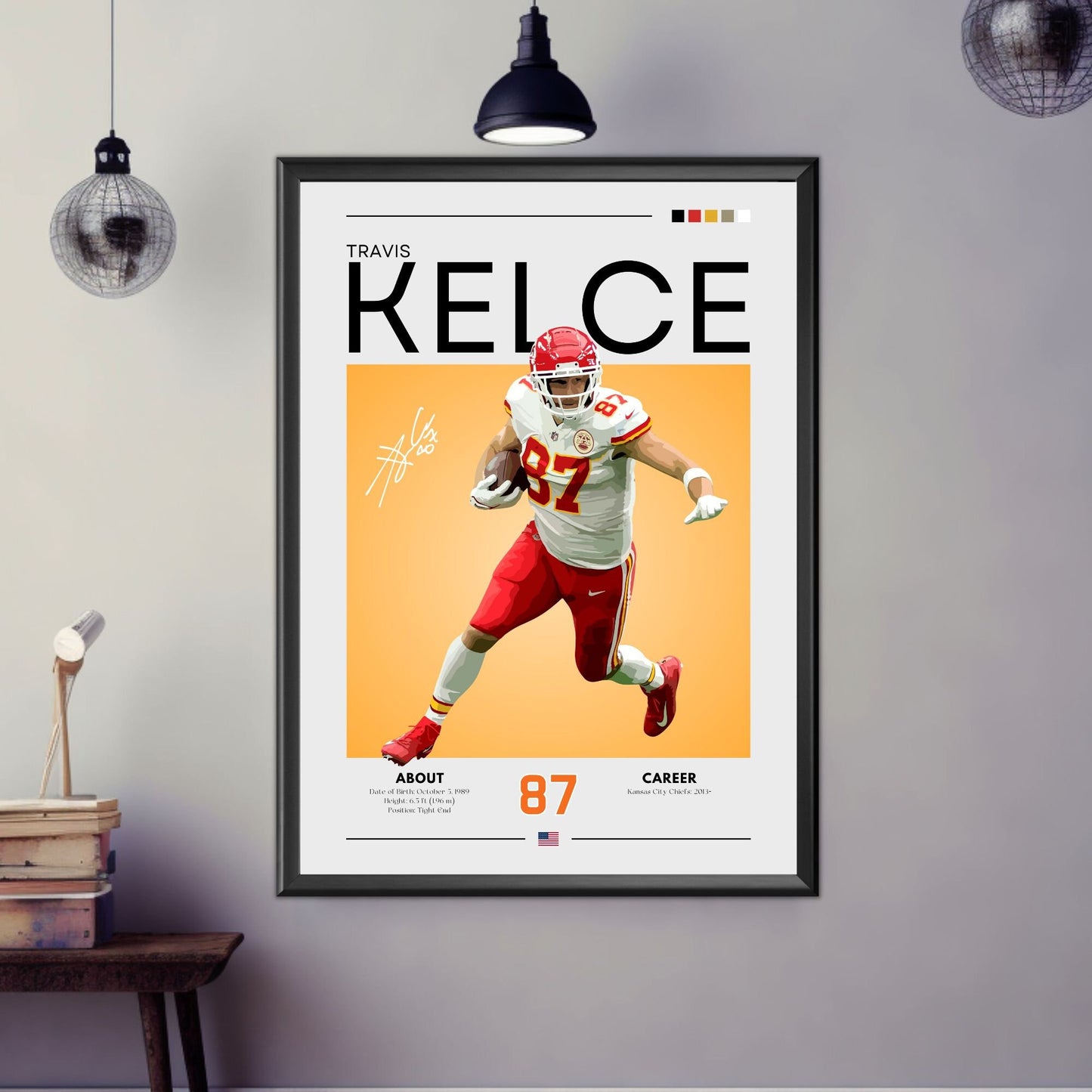 Travis Kelce poster