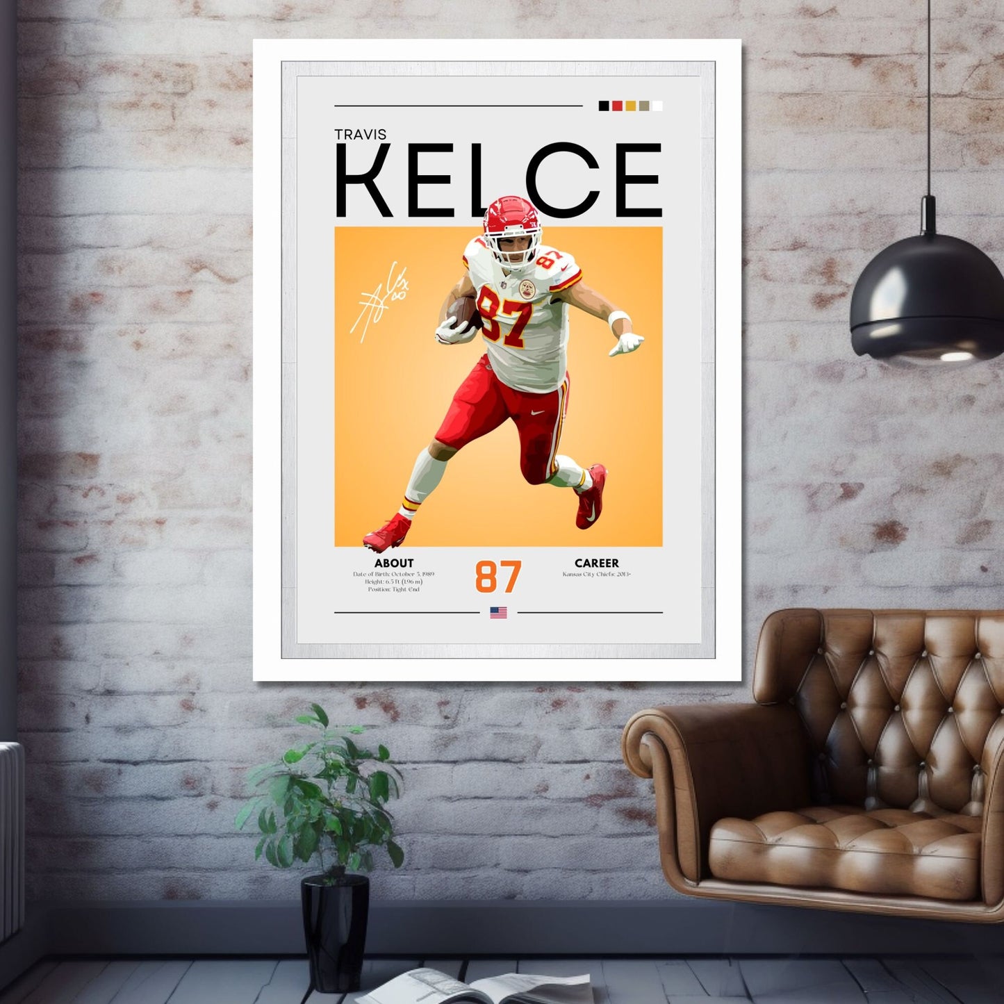 Travis Kelce poster