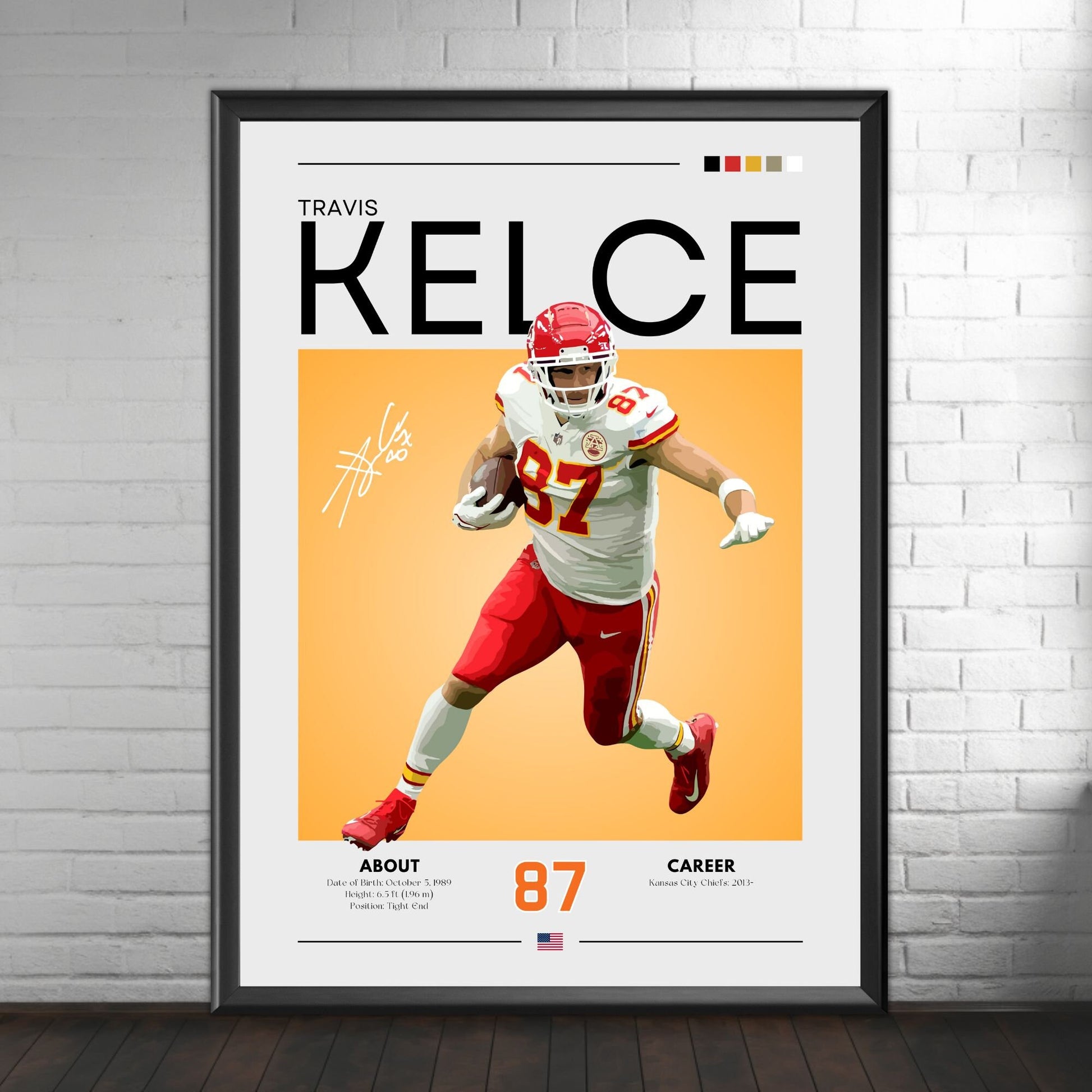 Travis Kelce poster