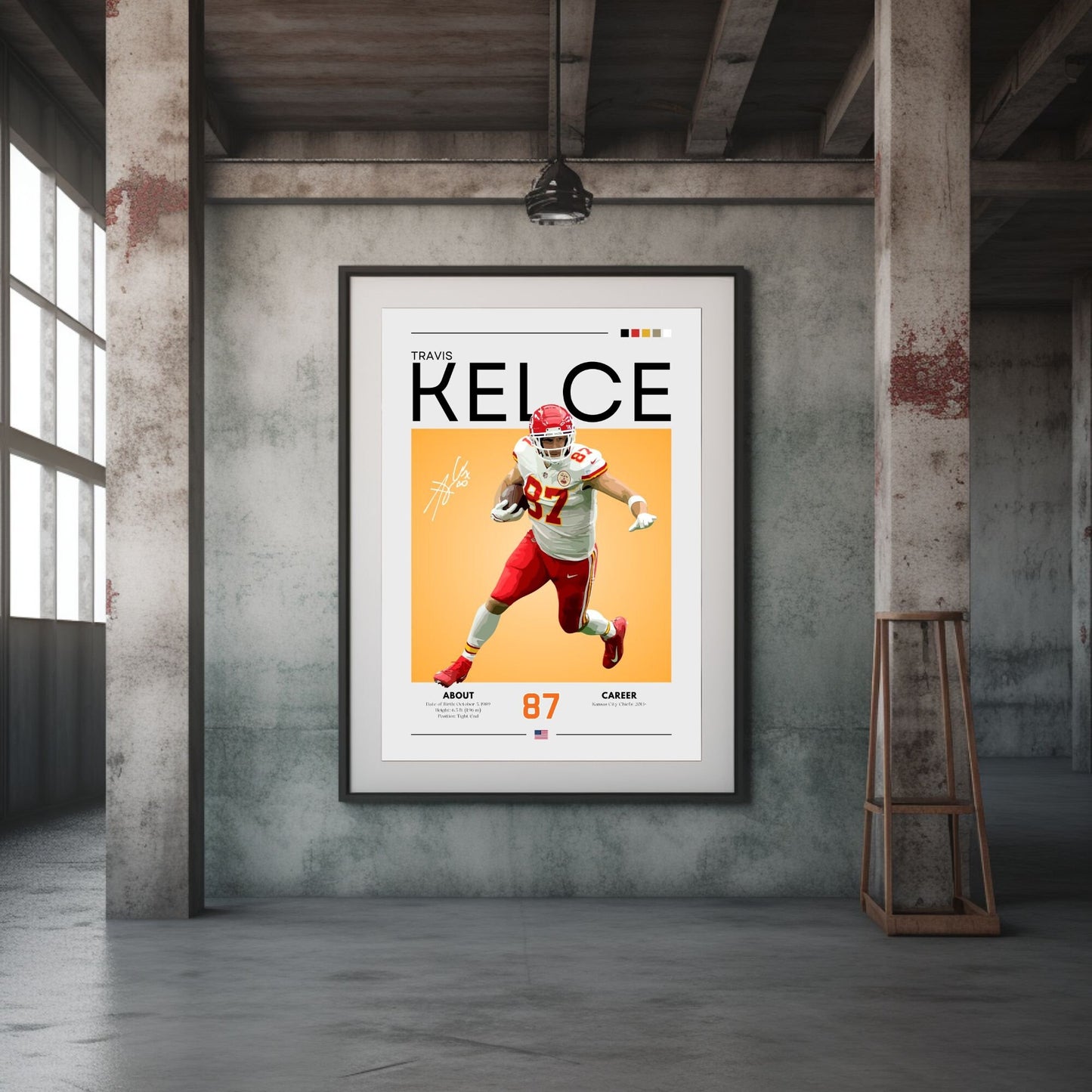 Travis Kelce poster