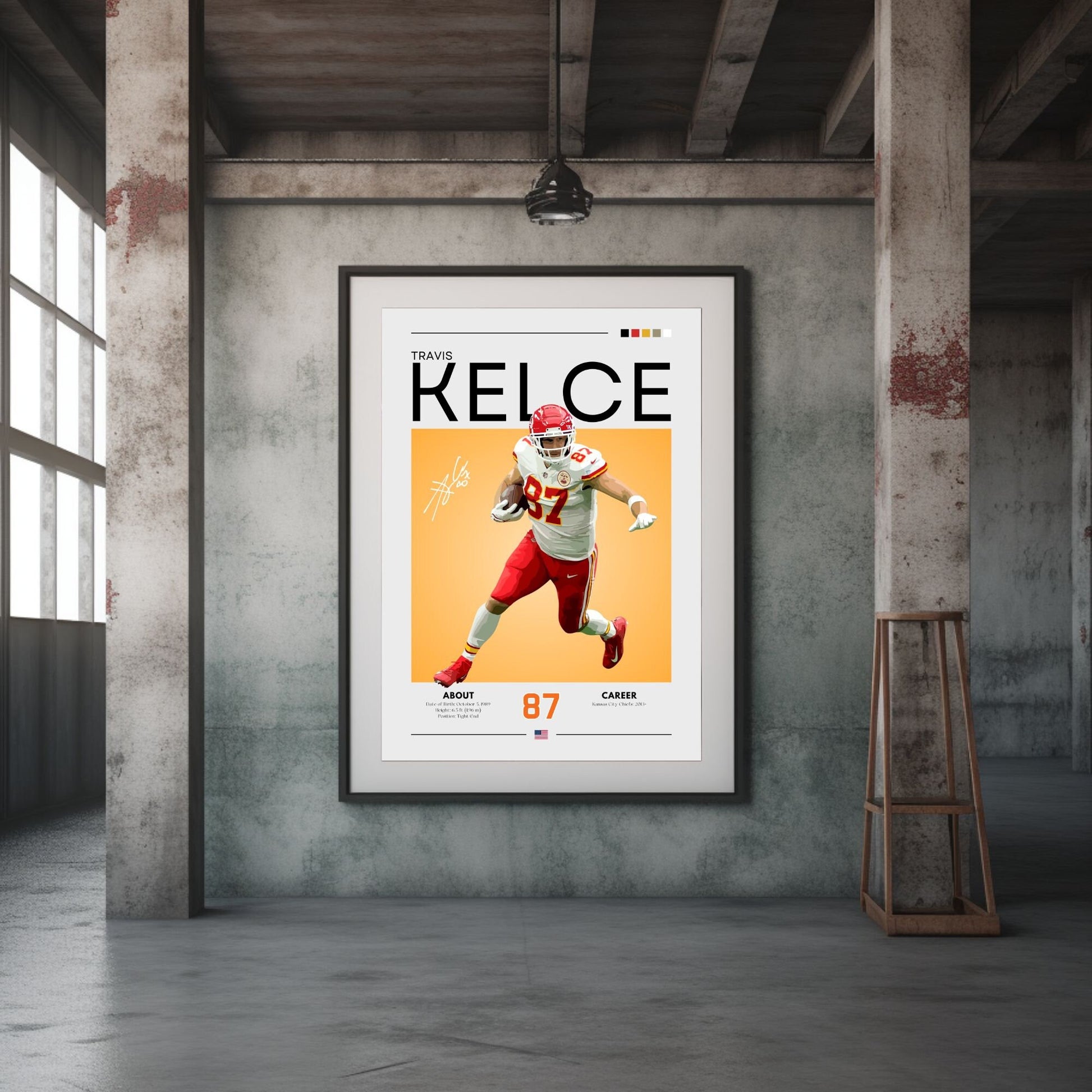 Travis Kelce poster