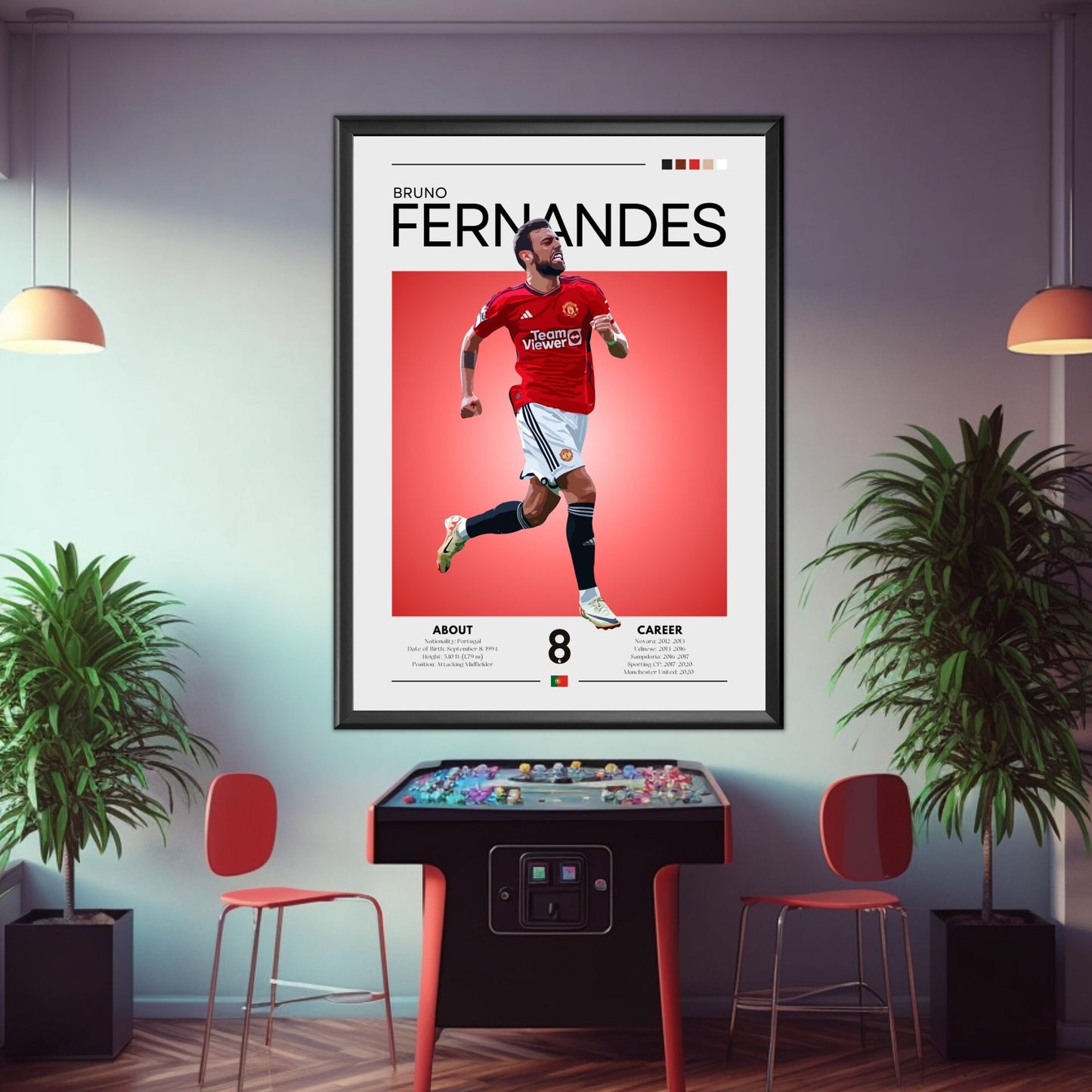 Bruno Fernandes poster