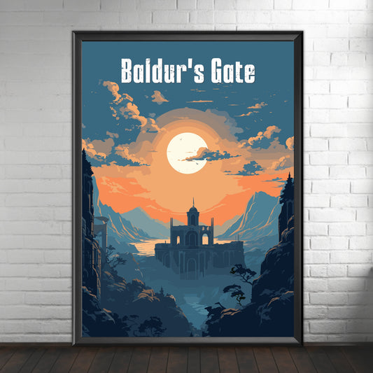 Baldur&#39;s Gate print