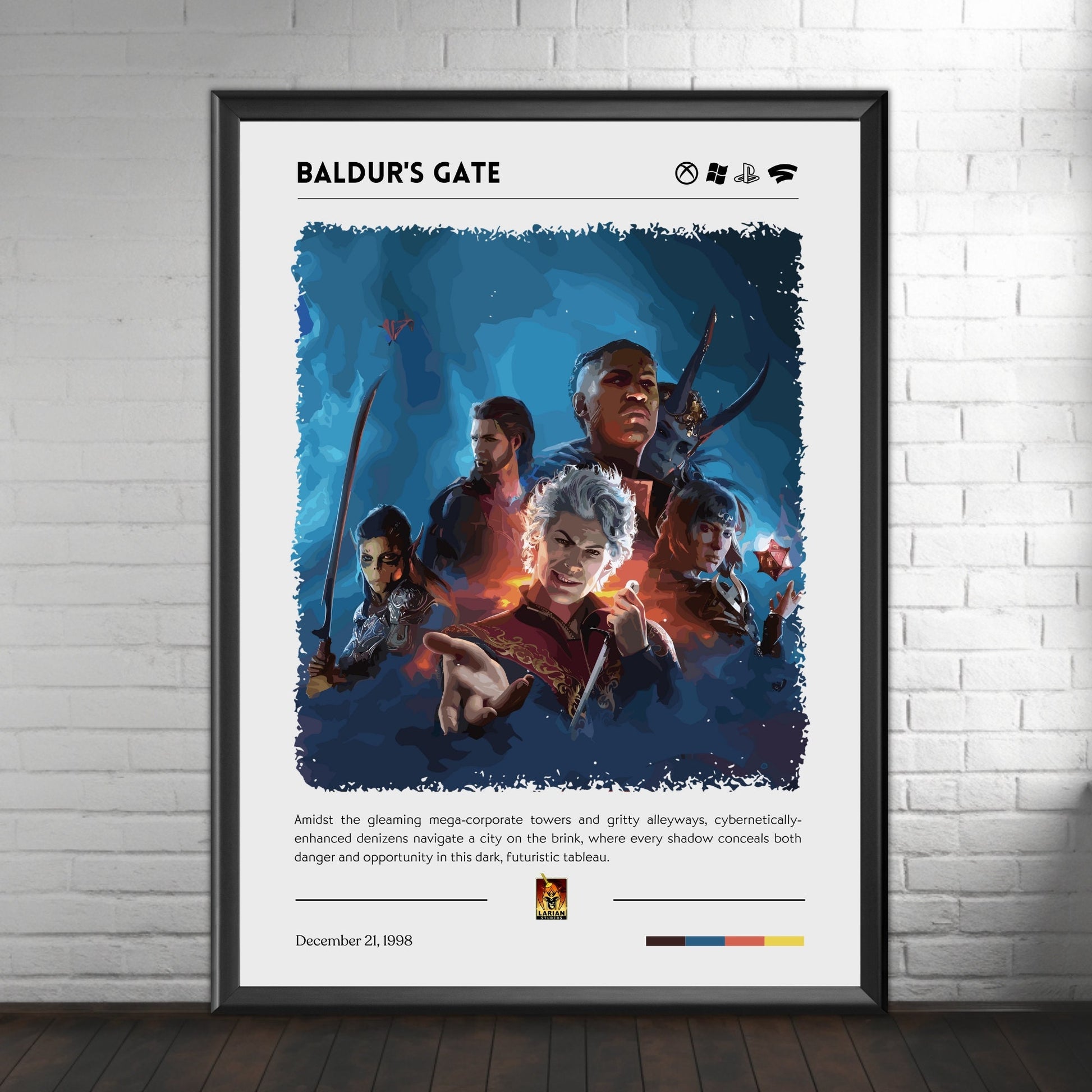 Baldurs Gate Poster