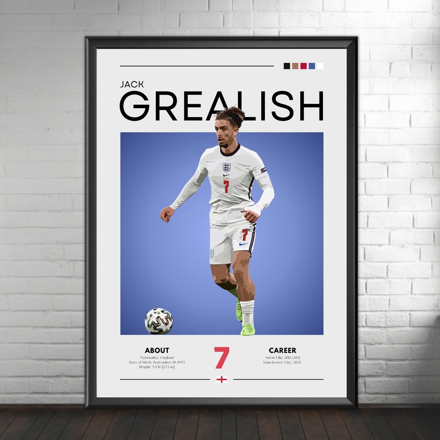 Jack Grealish poster