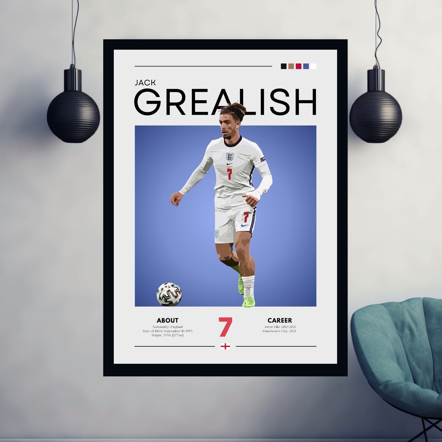 Jack Grealish poster