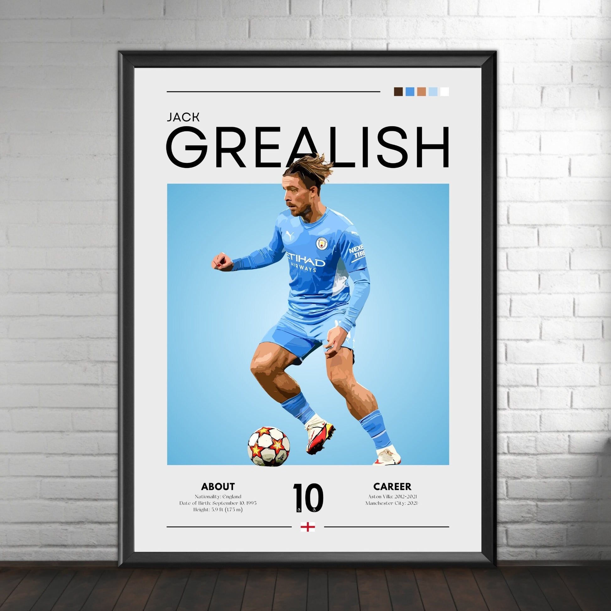 Jack Grealish poster