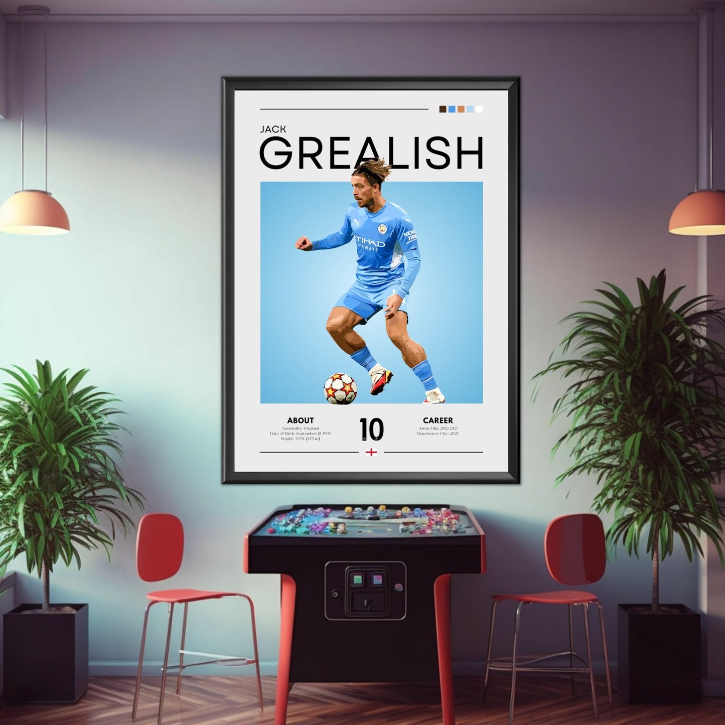 Jack Grealish poster