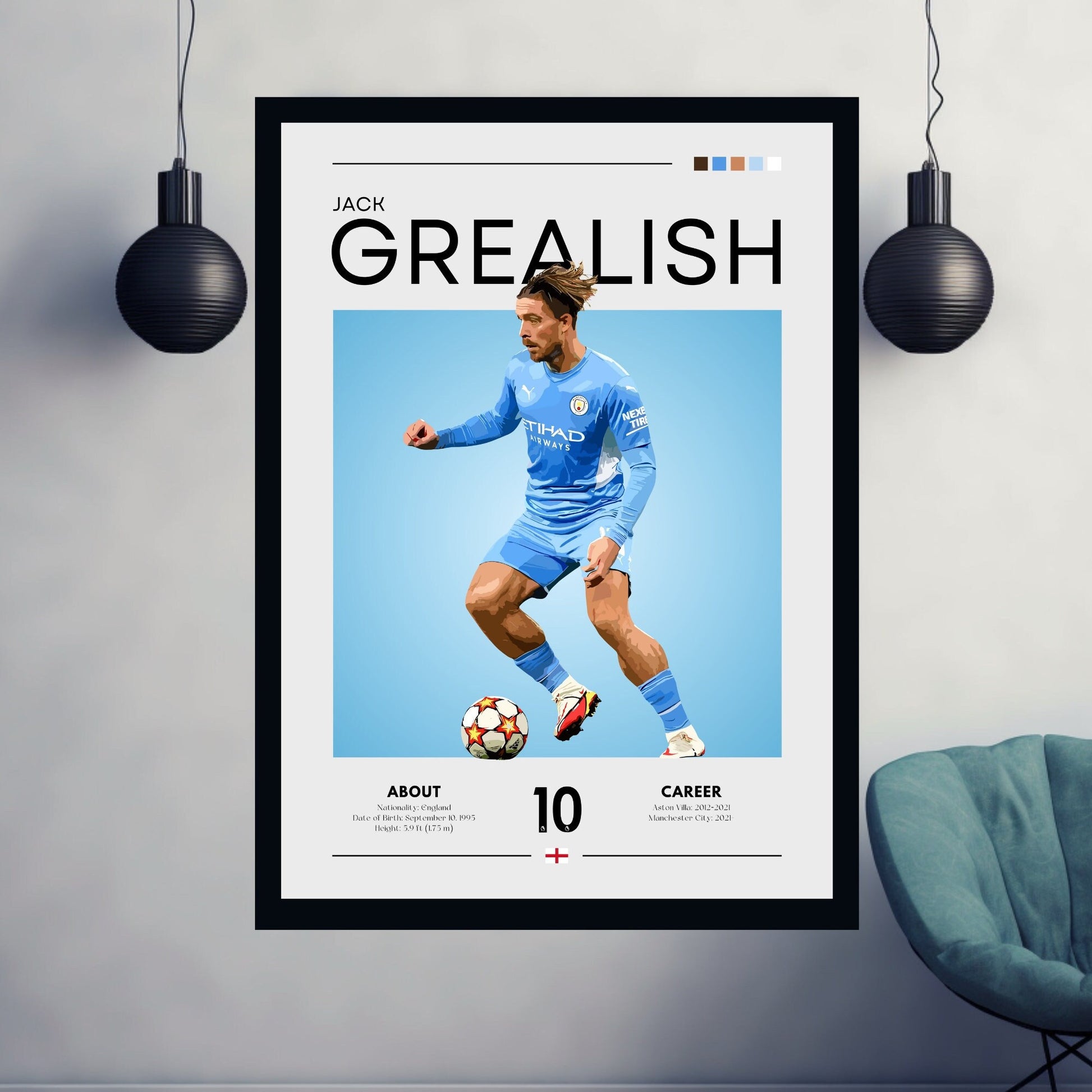 Jack Grealish poster