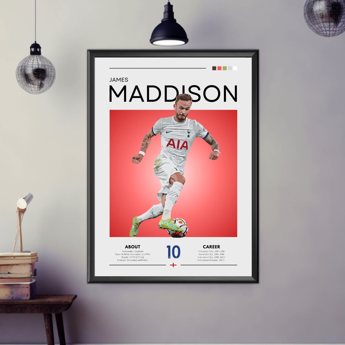 James Maddison Poster