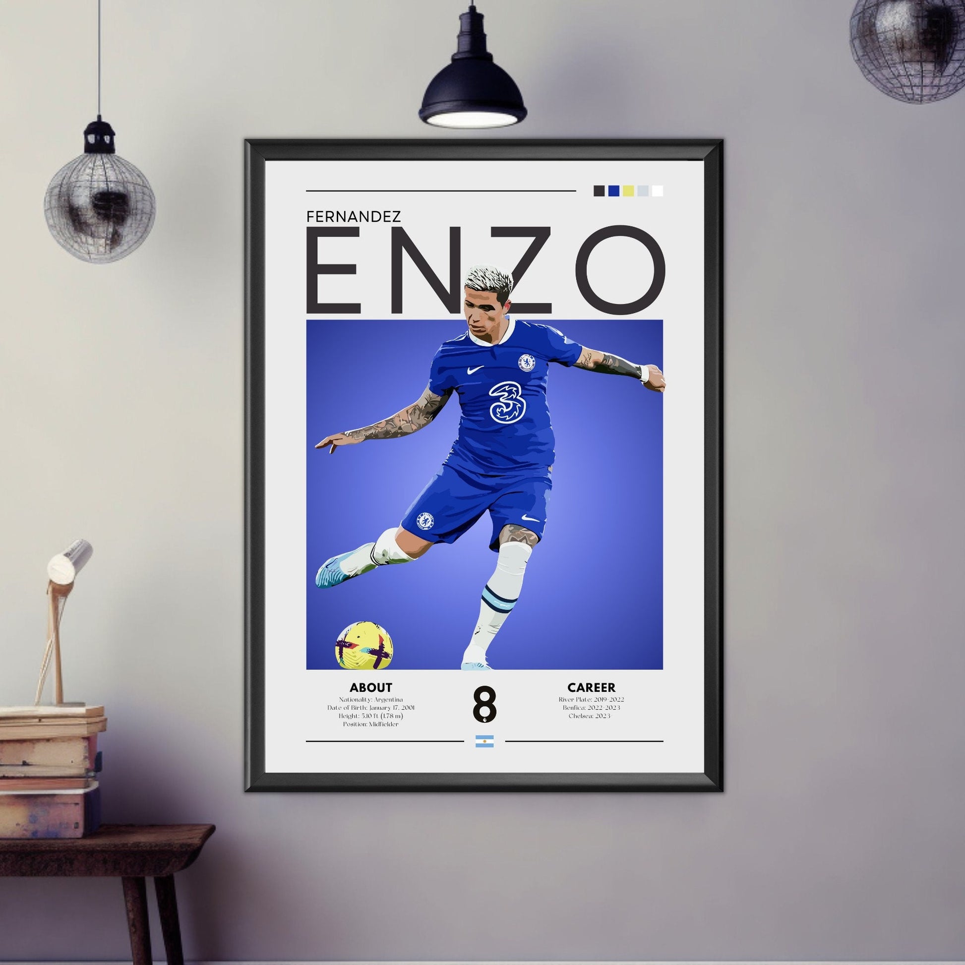 Enzo Fernandez poster