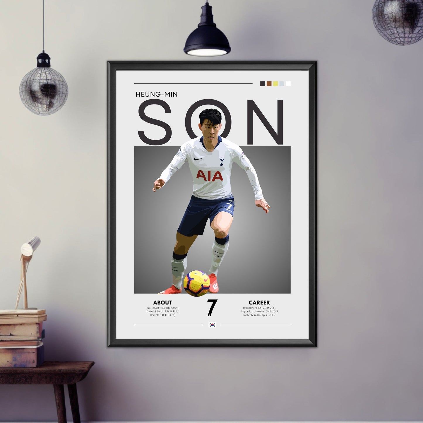 Son Heung-min Poster