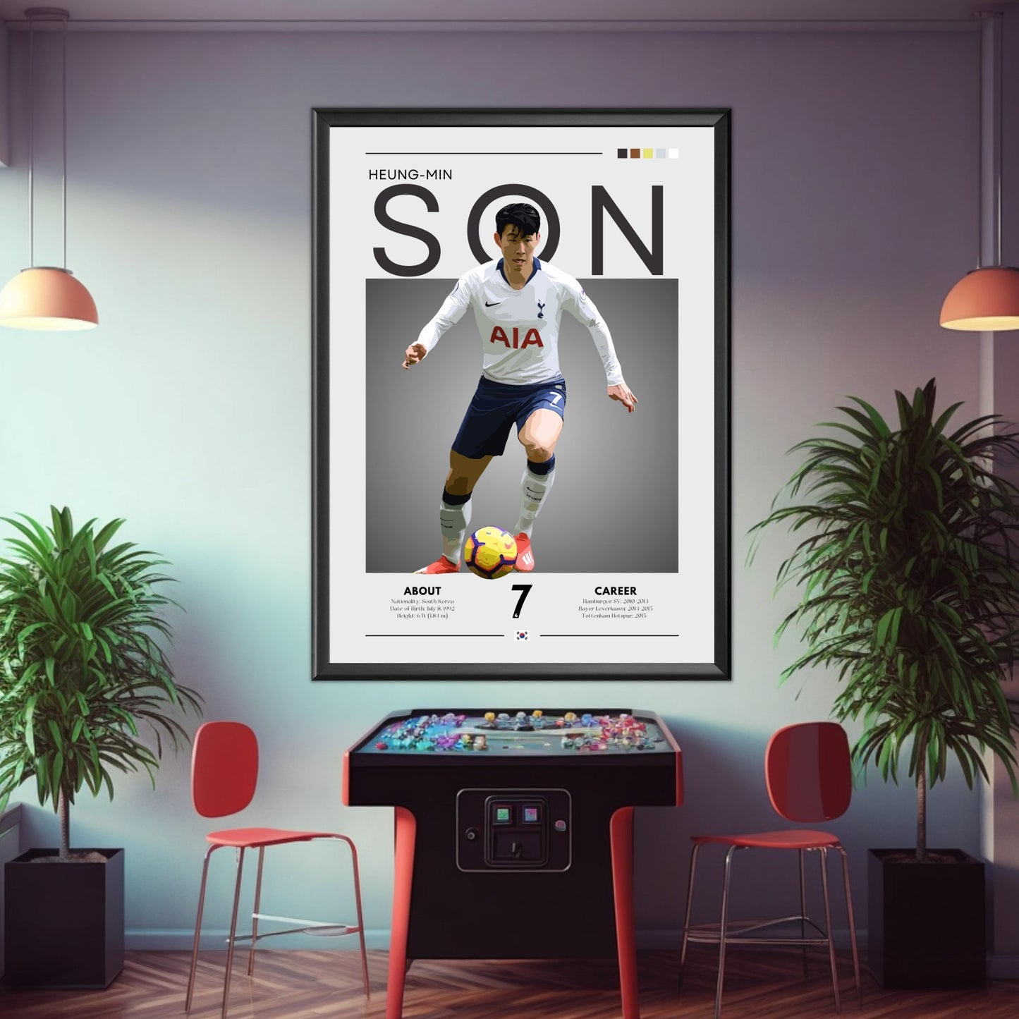 Son Heung-min Poster