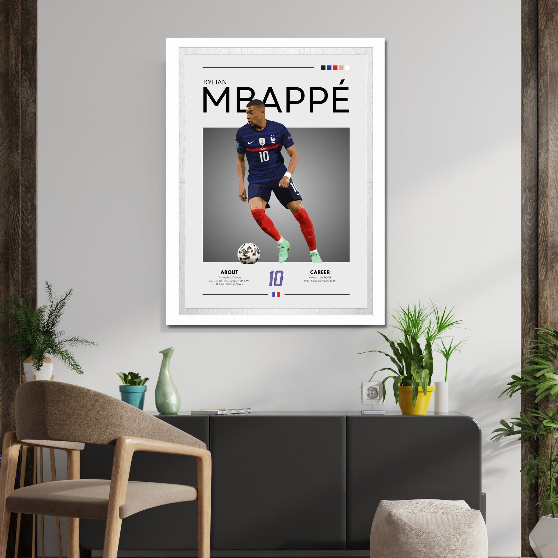 Kylian Mbappe poster