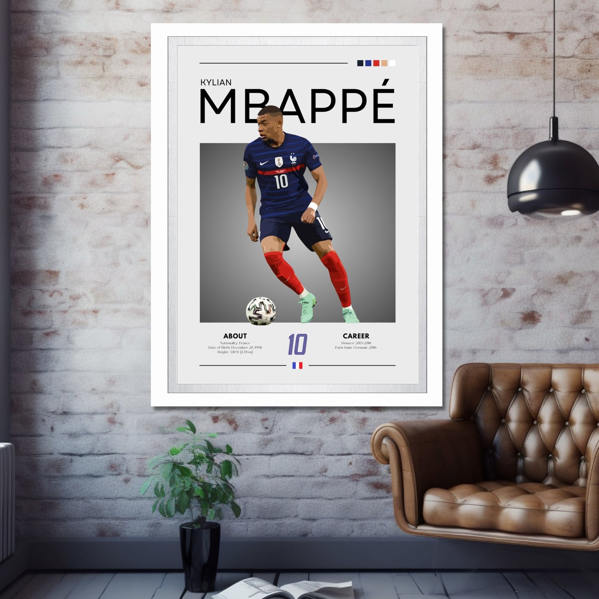 Kylian Mbappe poster