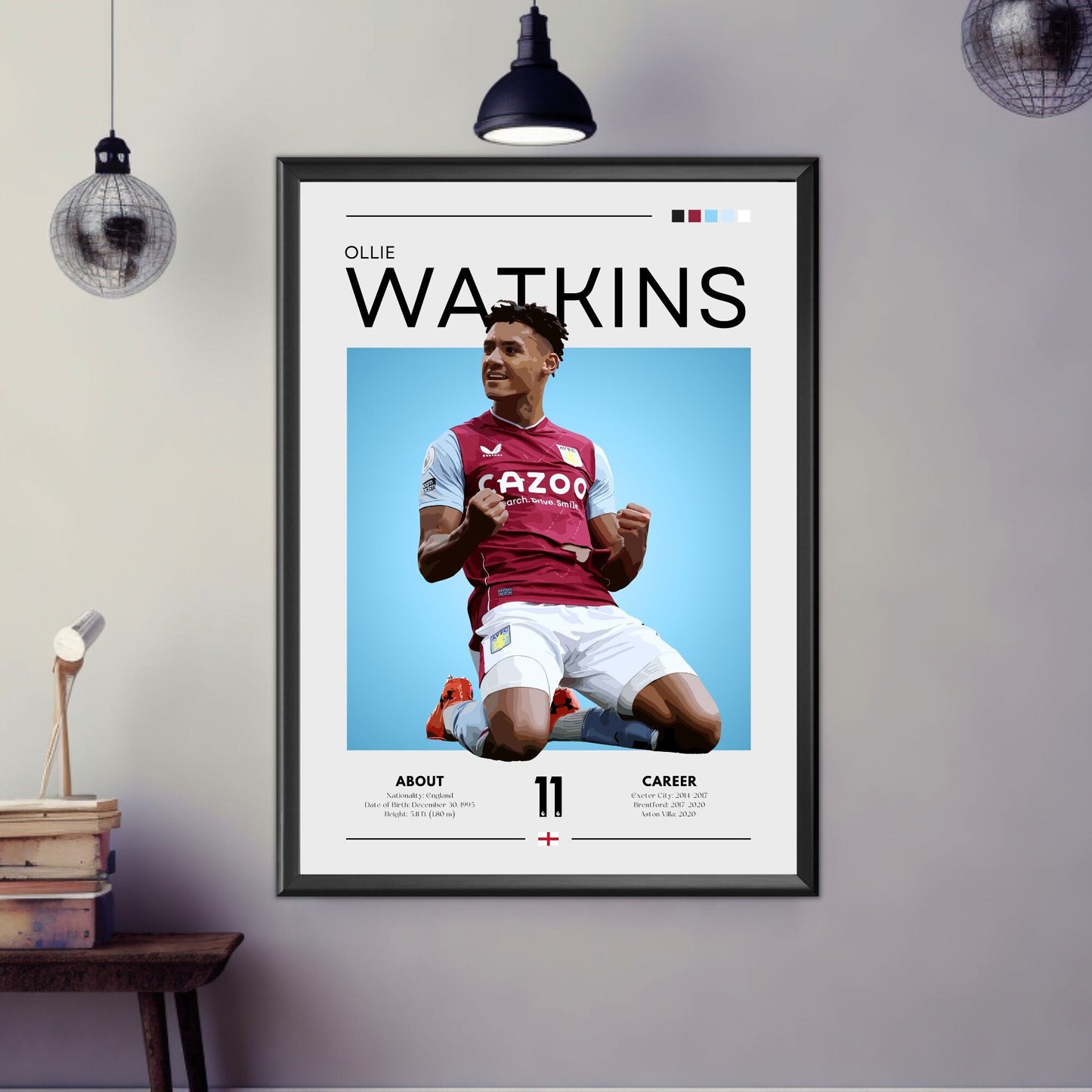 Ollie Watkins poster