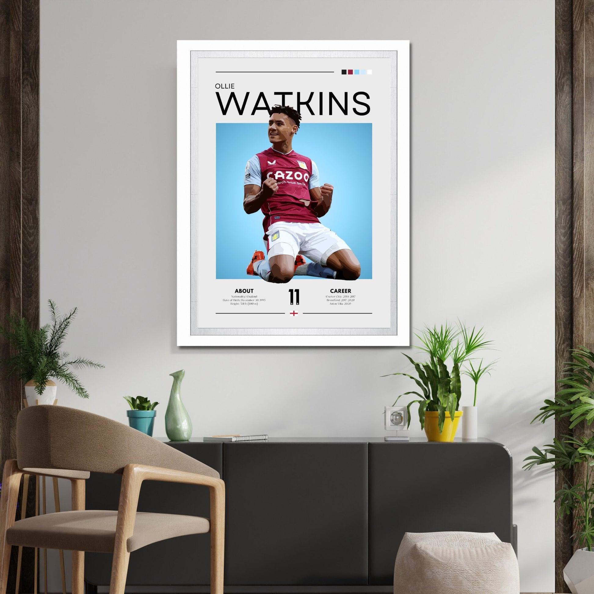 Ollie Watkins poster