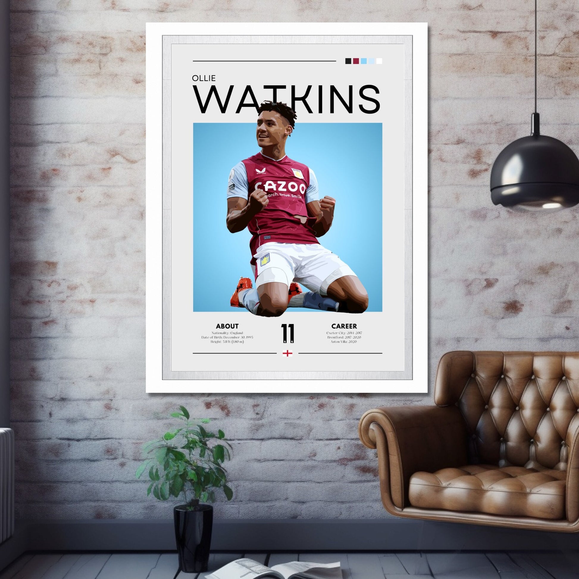 Ollie Watkins poster