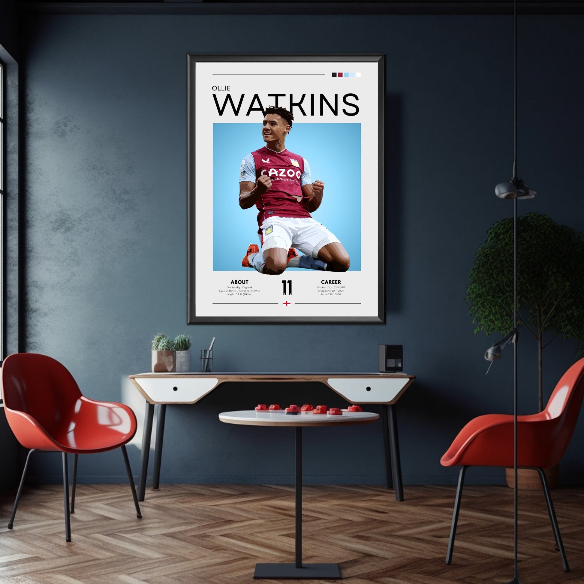 Ollie Watkins poster