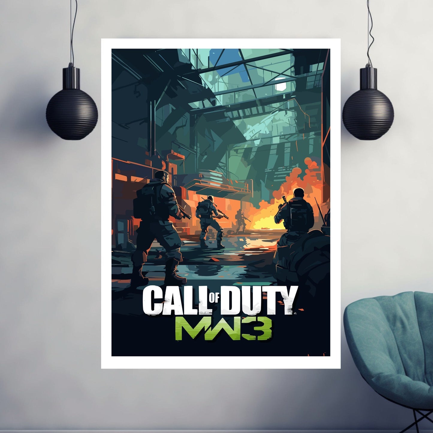 Call of Duty Modern Warfare 3 poster