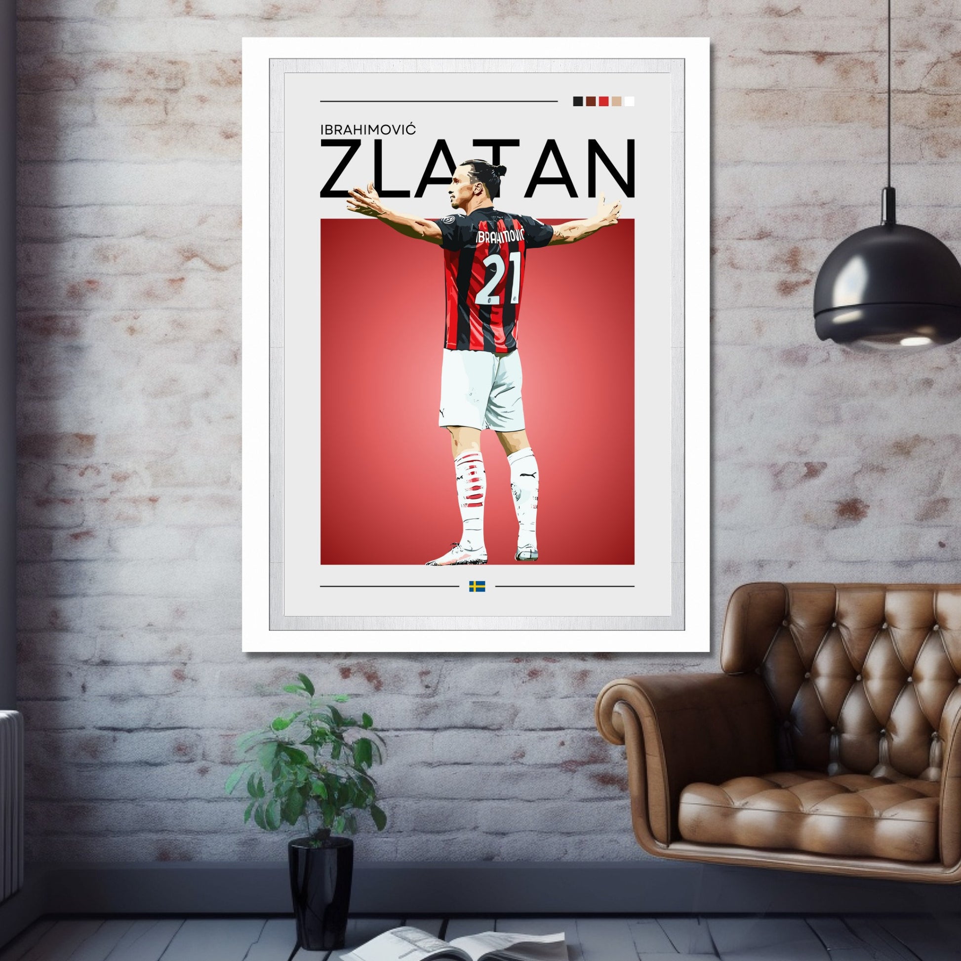 Zlatan Ibrahimovic Poster