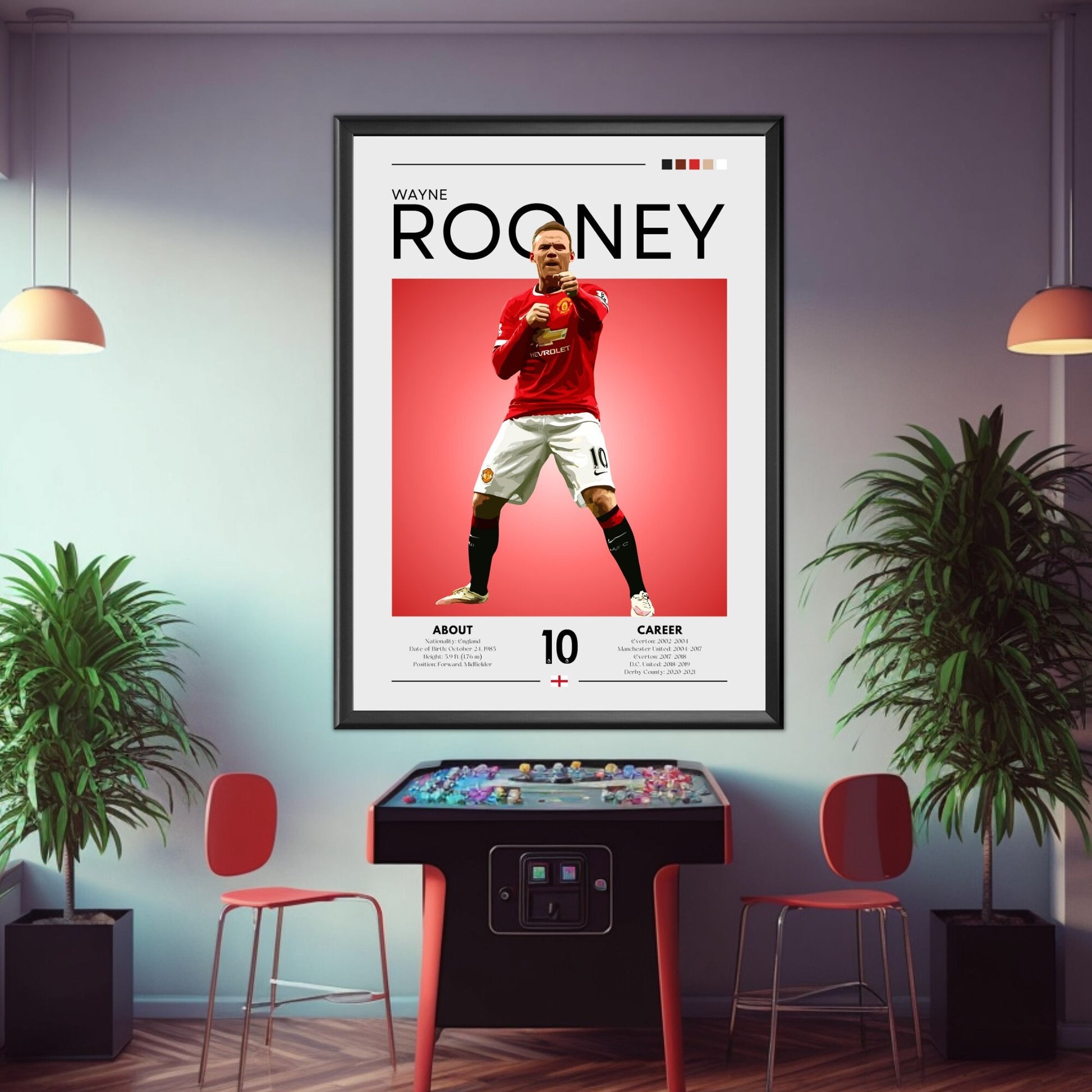 Wayne Rooney poster