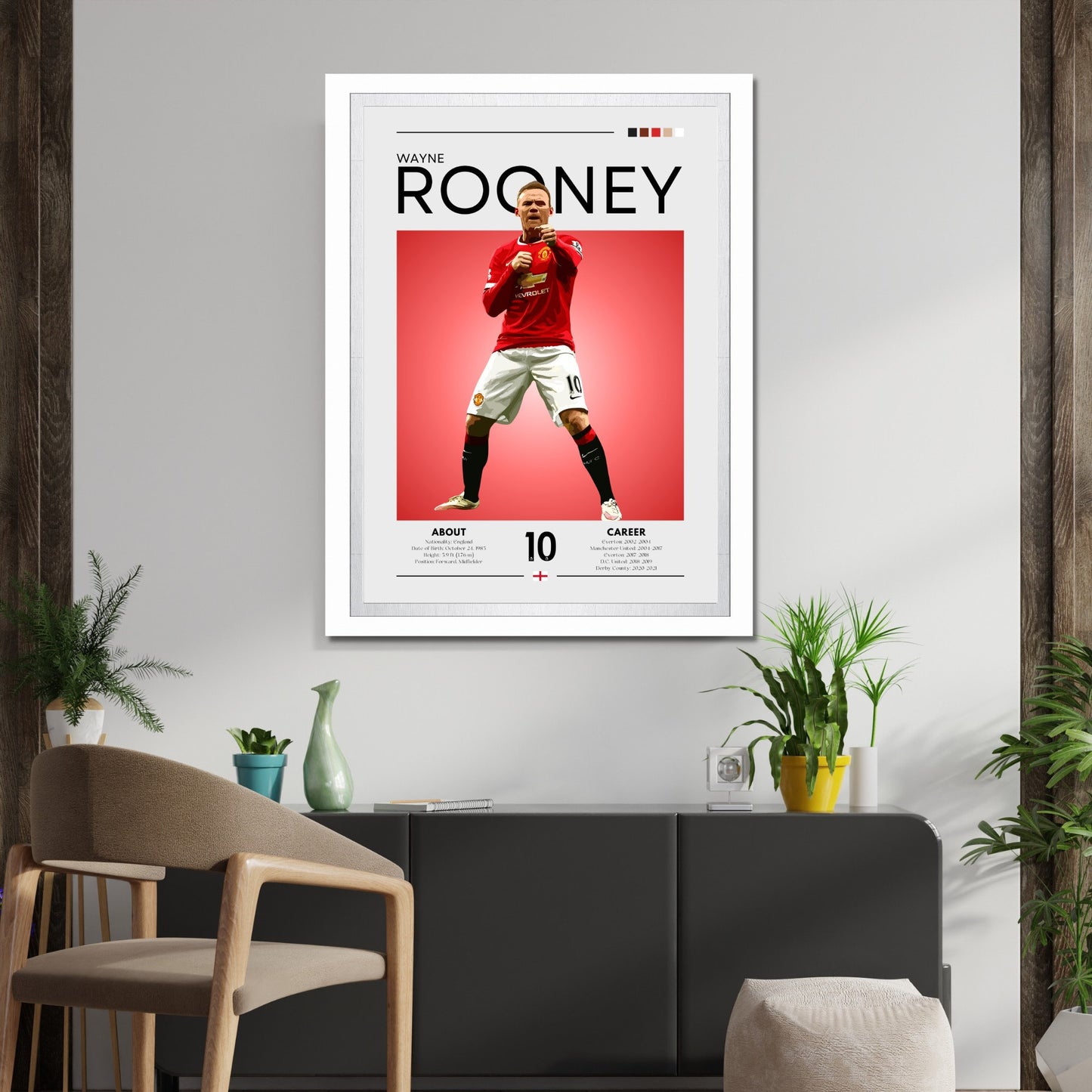 Wayne Rooney poster