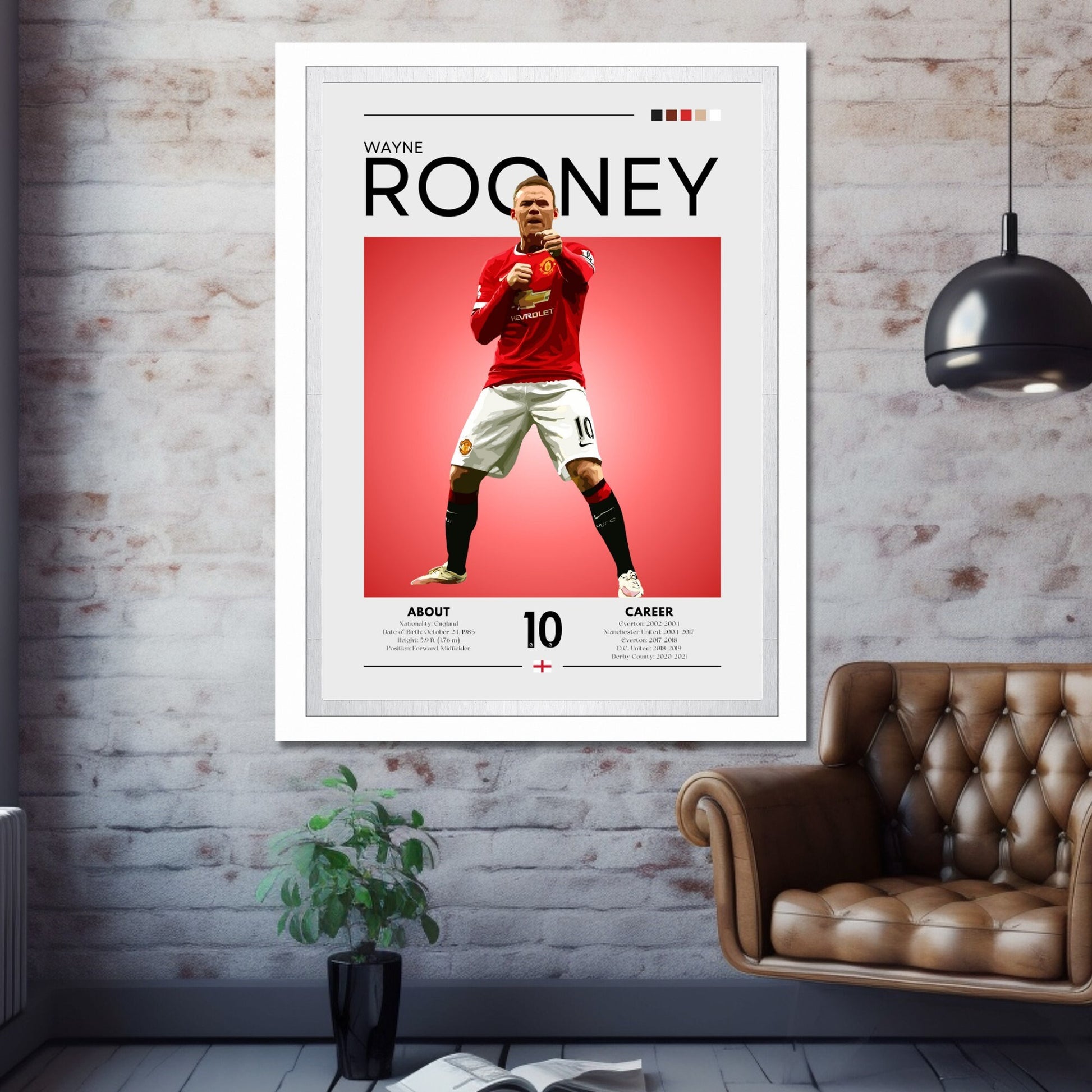 Wayne Rooney poster