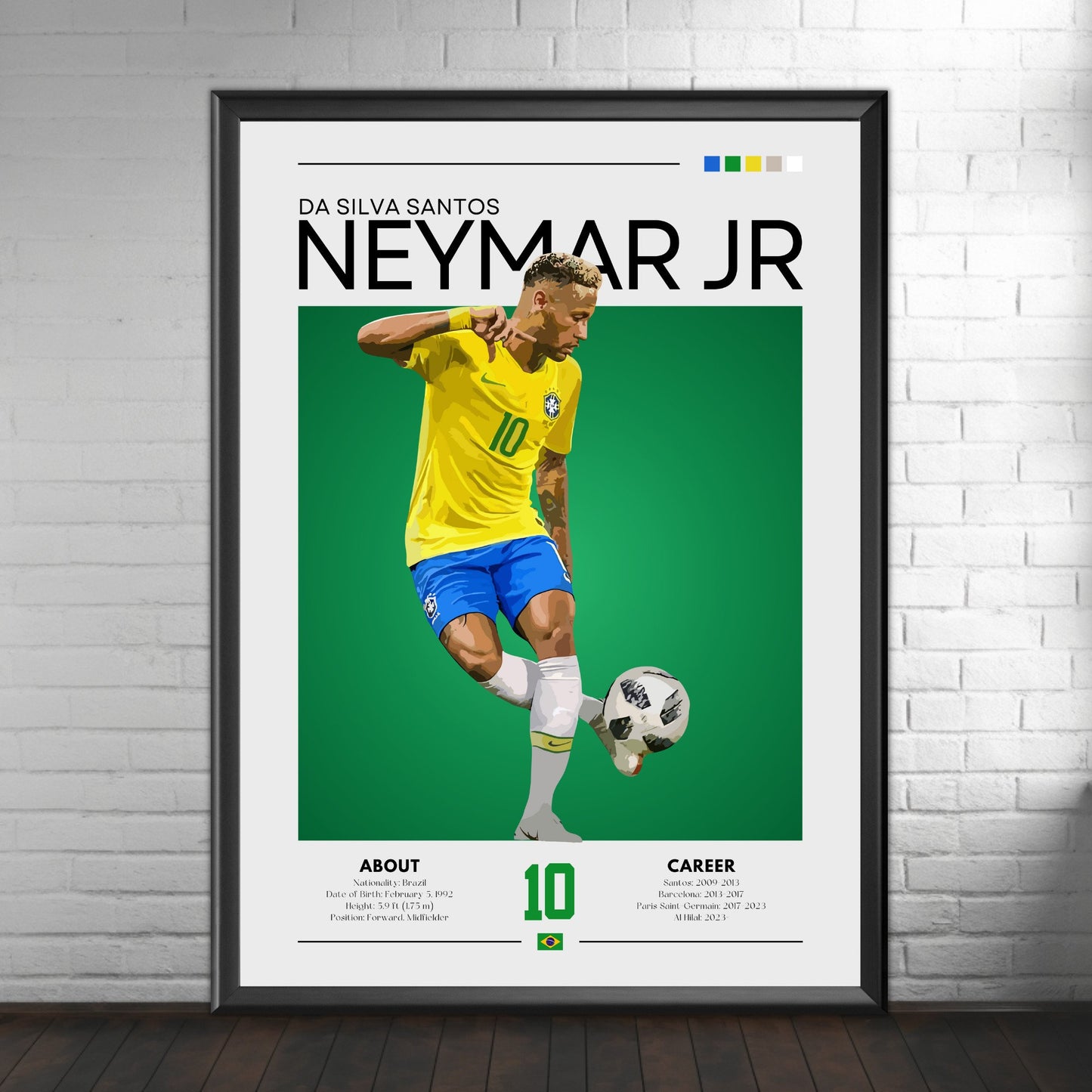 Neymar Jr poster