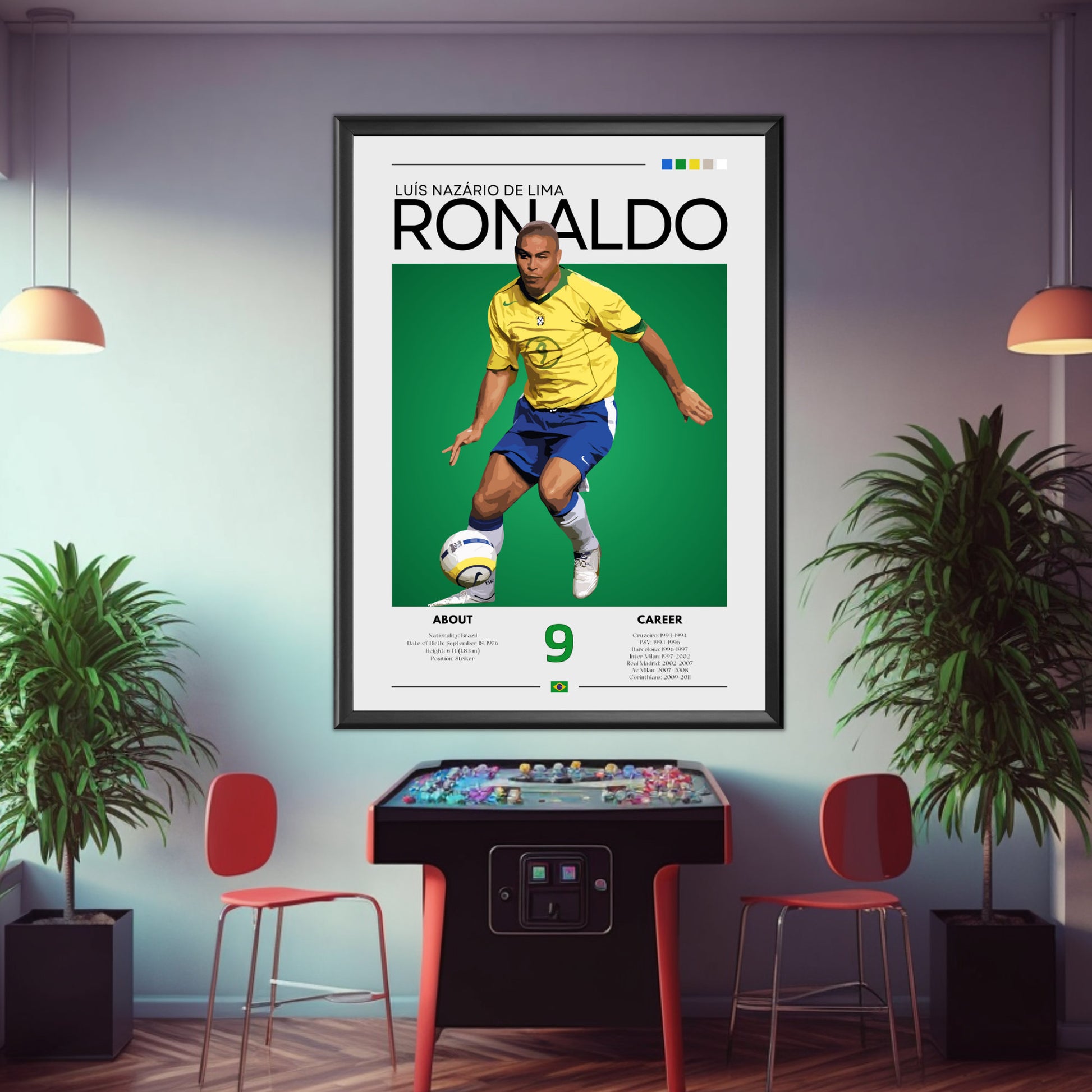 Ronaldo Nazário poster