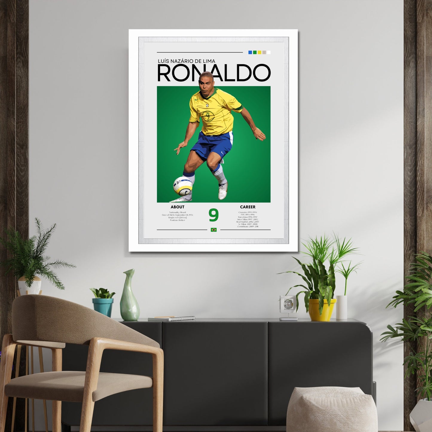 Ronaldo Nazário poster