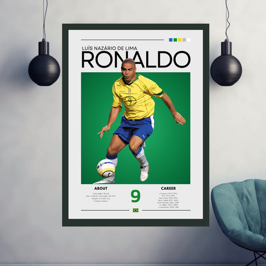 Ronaldo Nazário poster
