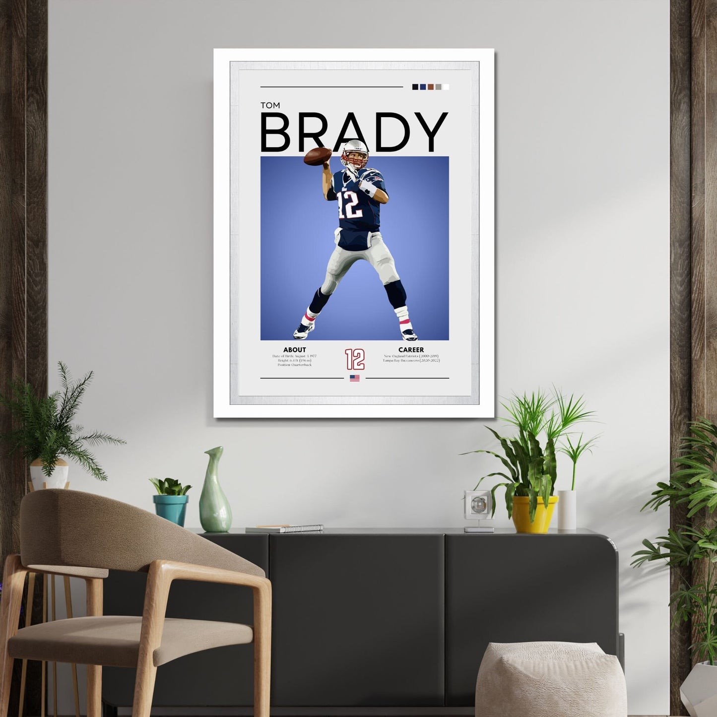 Tom Brady Poster