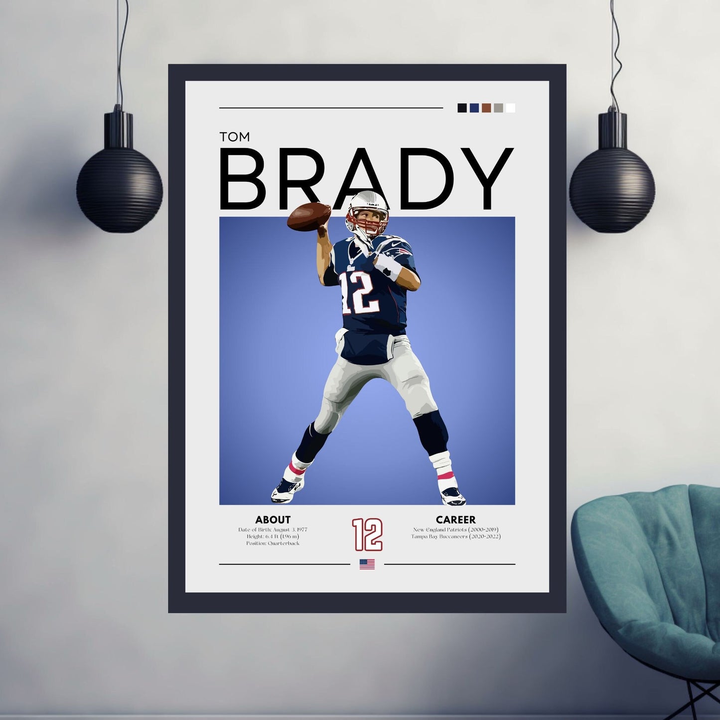 Tom Brady Poster