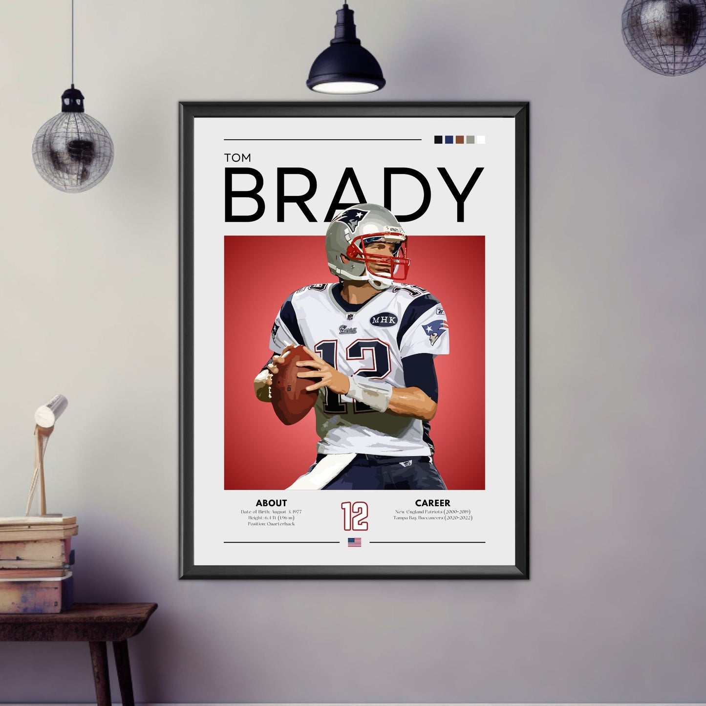 Tom Brady Poster